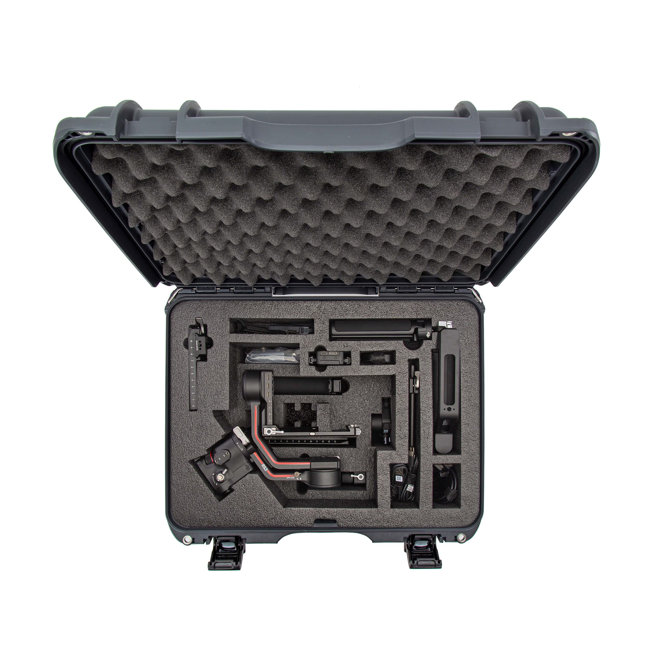Waterproof Hard Case Nanuk 930 with Custom Insert for The DJI Ronin S3, S3 Combo, S3 PRO, S3 PRO Combo - Graphite (930S-080GP-0A0-C0634)
