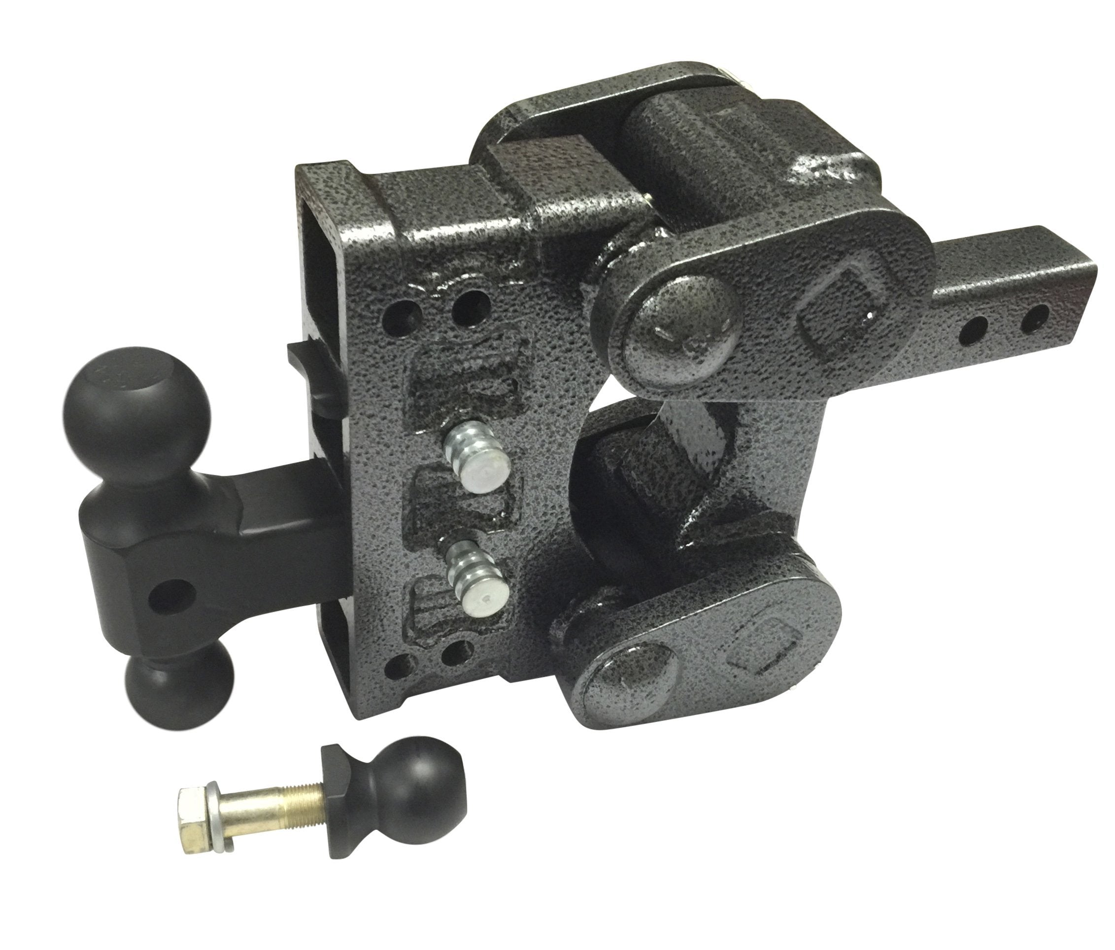 GEN-Y 4-Receiver GH-1224 2" Shank 16K Lb. Trailer Torsion Drop Hitch w/5" Drop