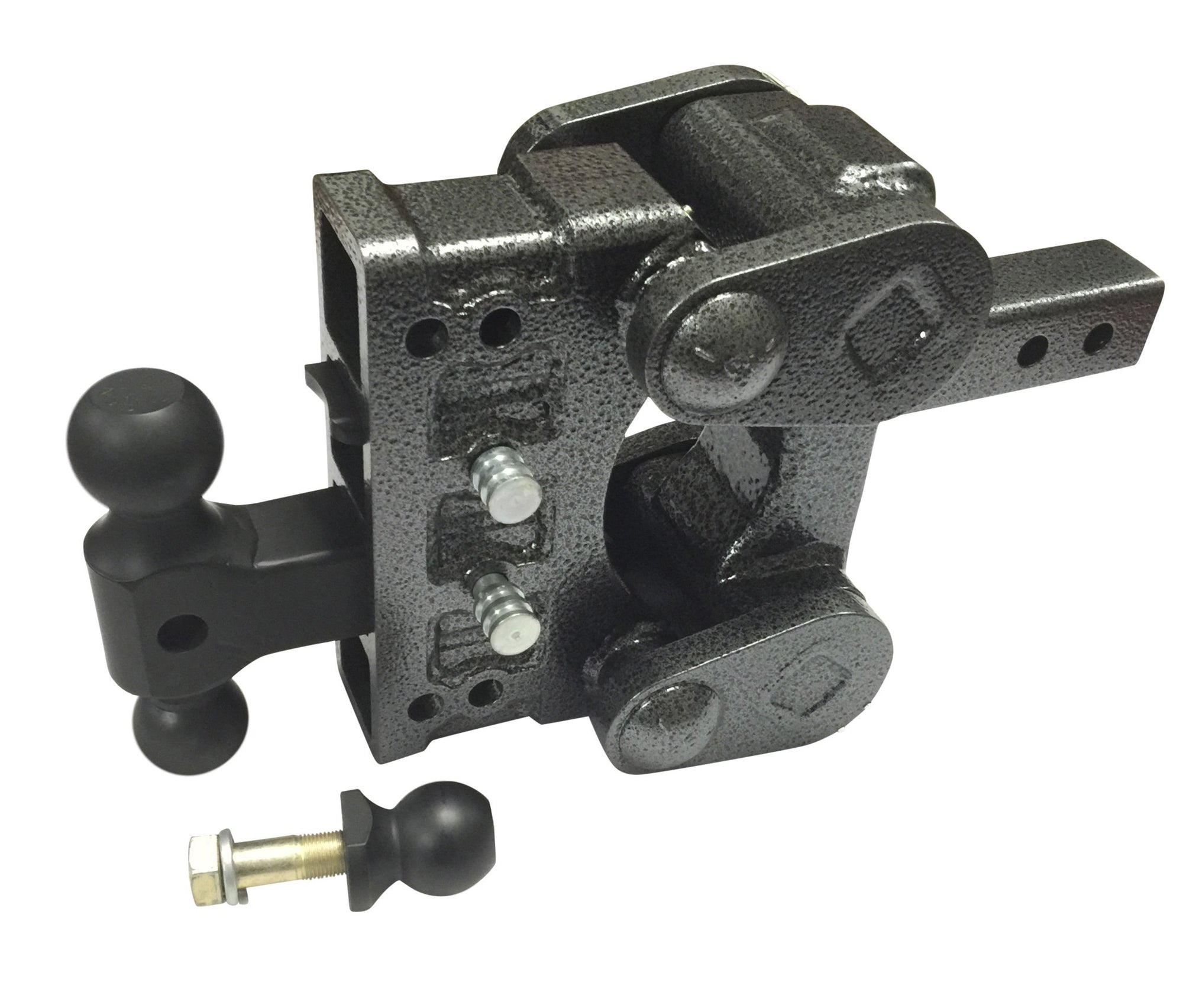 GEN-Y 4-Receiver GH-1224 2" Shank 16K Lb. Trailer Torsion Drop Hitch w/5" Drop
