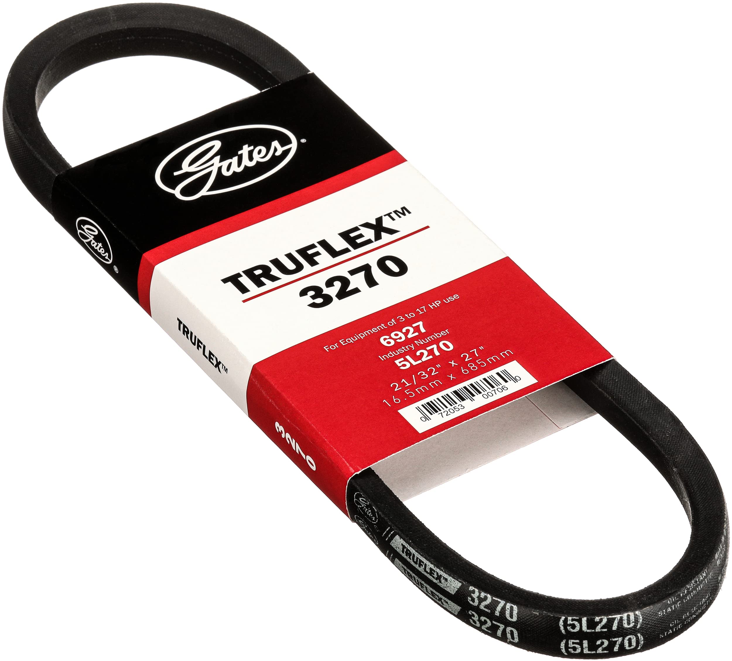 Truflex Gates 3270 Belt, Black