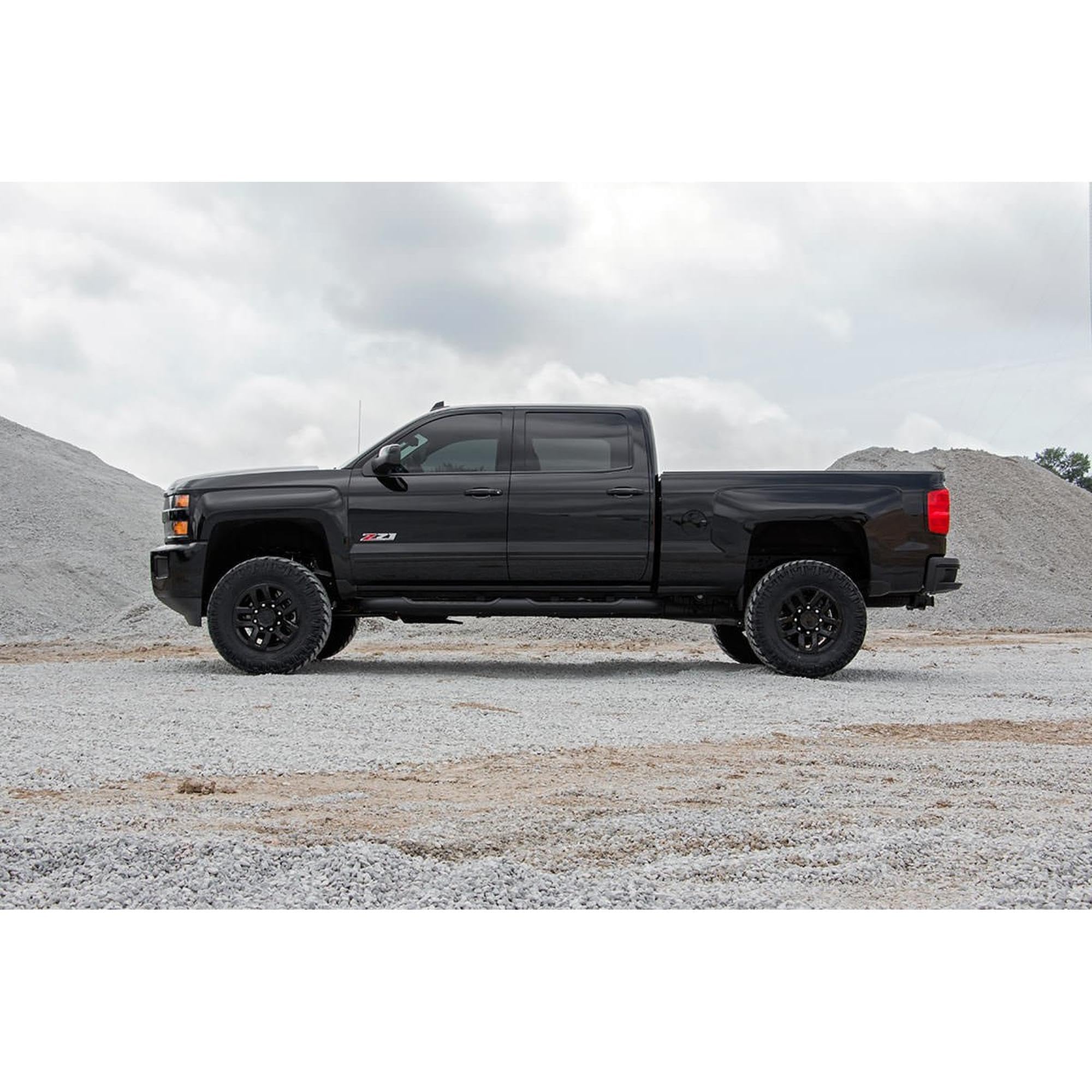 3.5" Rough Country V2 Lift Kit for 2011-2019 Chevy/GMC 2500/3500-95970RED