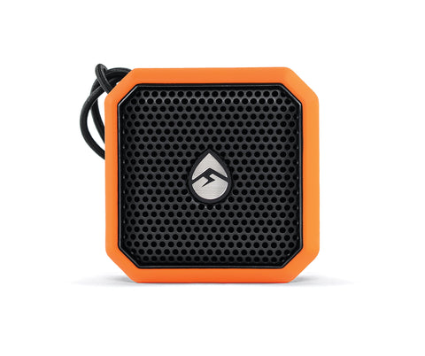 EcoPebble Lite ECOXGEAR GDI-EXPLT500 Waterproof Floating Portable Bluetooth Wireless 5-Watt Mini Smart Speaker (Orange)