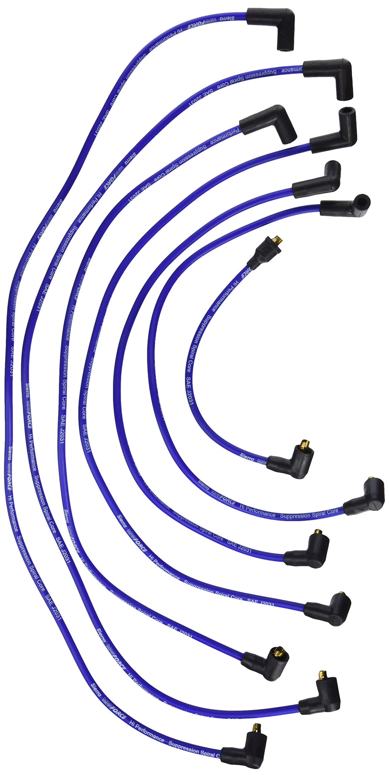 18-8801-1 Sierra International Premium MagForce Marine Stern Drive Spark Plug Wire Set (18-1345)