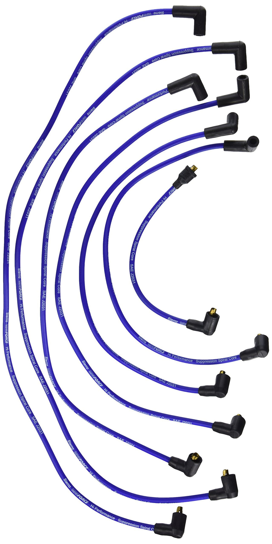 18-8801-1 Sierra International Premium MagForce Marine Stern Drive Spark Plug Wire Set (18-1345)