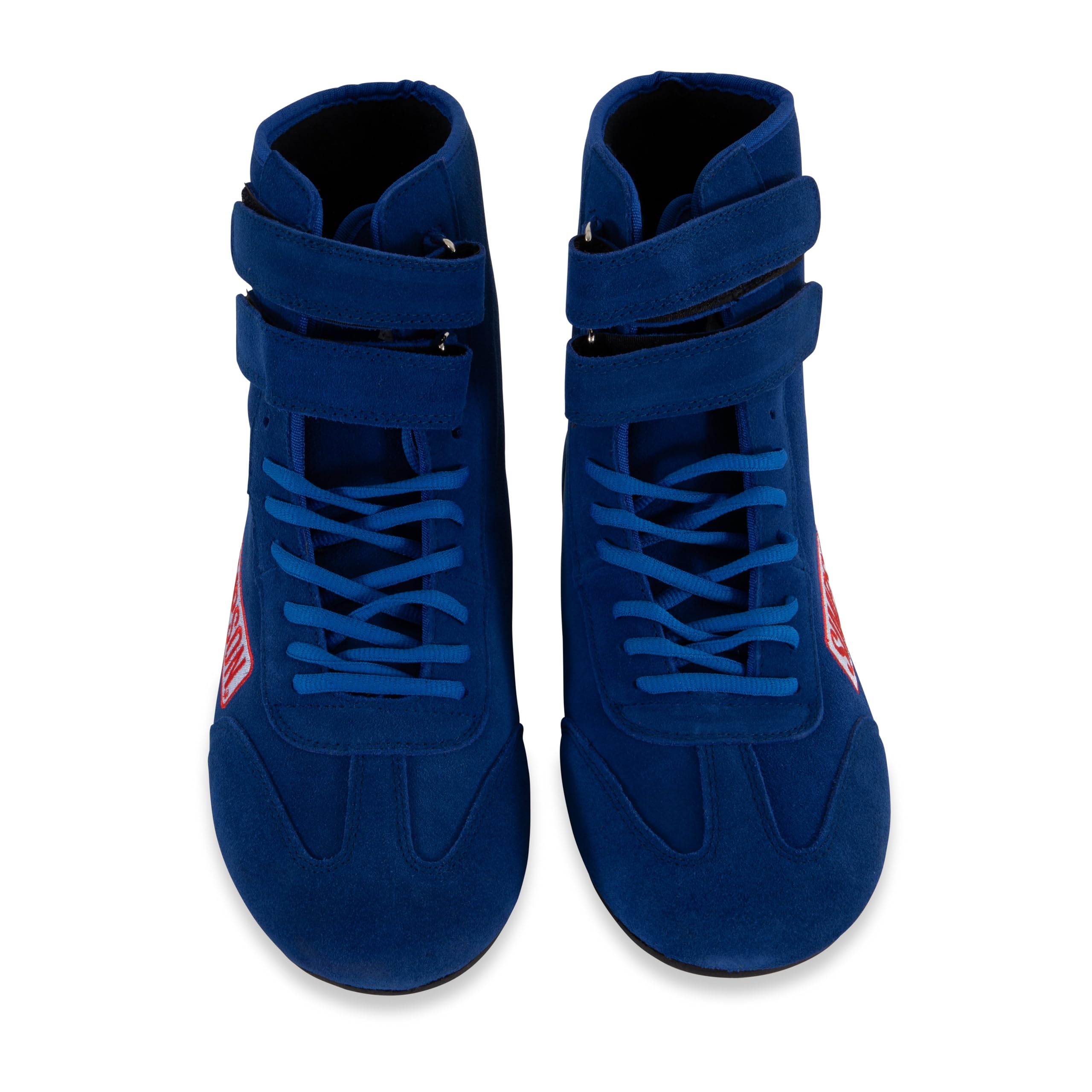 High Top Simpson Racing Shoes Adult Size 9 Blue Pair 28900BL