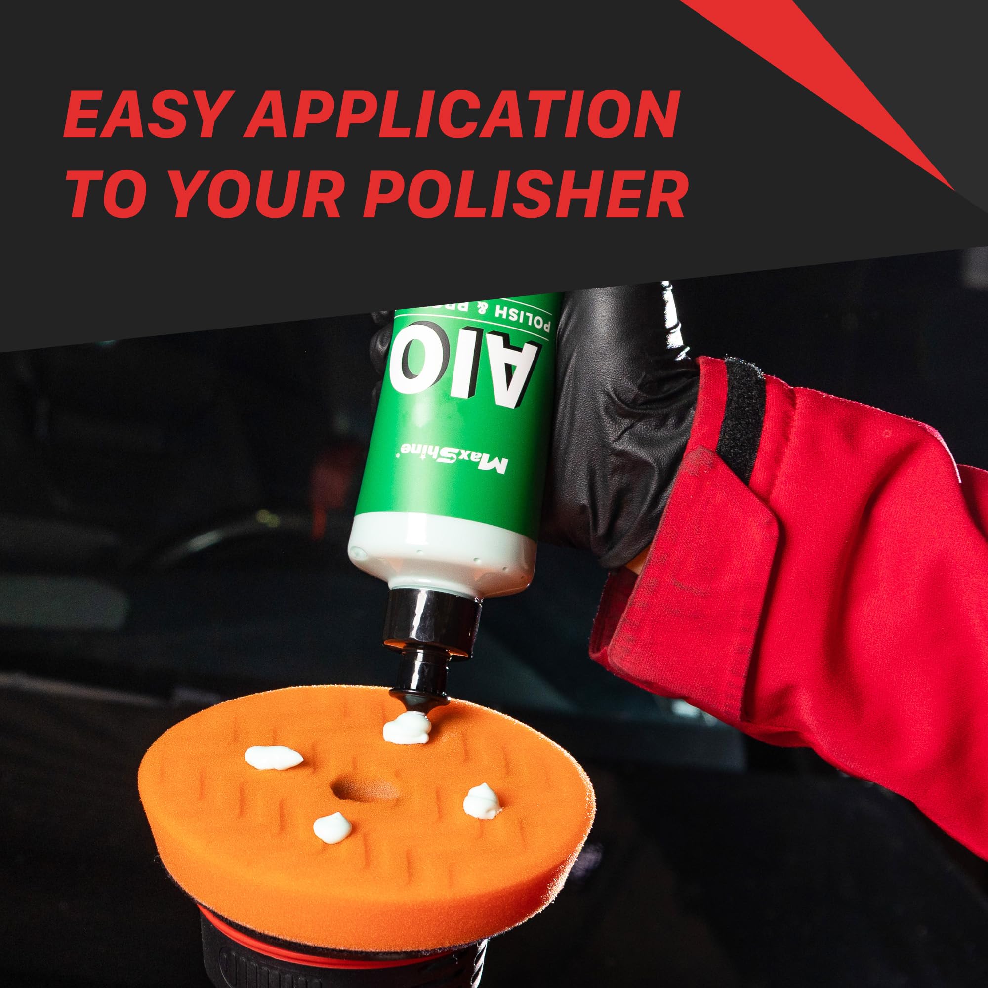 Maxshine Polish & Protect All-in-One, 16oz | Synthetic Polymer Formula, Removes Swirls & Oxidation, Gloss Finish | Paint Correction & Protection