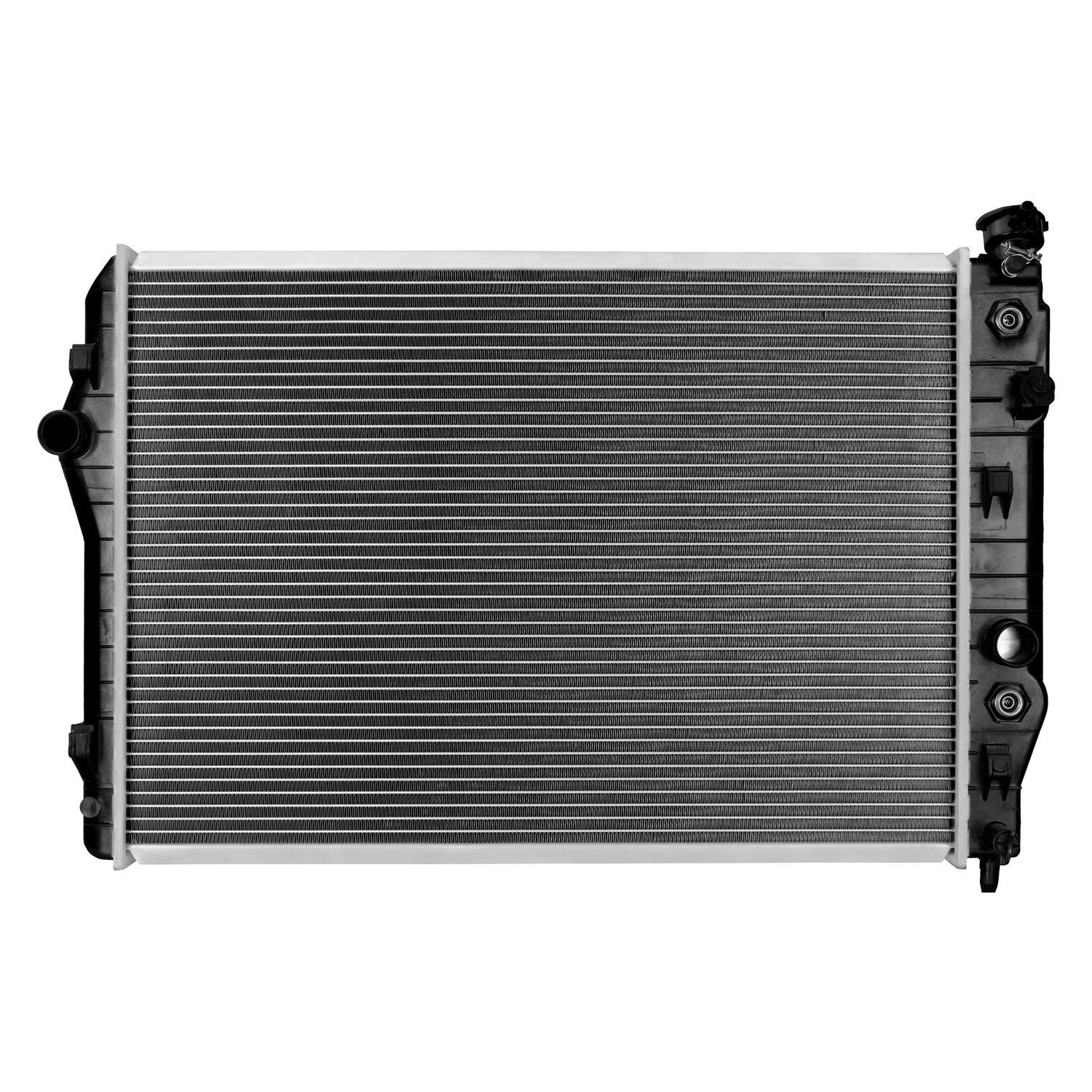 Mishimoto Plastic End-Tank Radiator R2365-AT, Compatible with Chevrolet Camaro V8 1998-1999, Built for Long-Lasting Durability and Enhanced Reliability