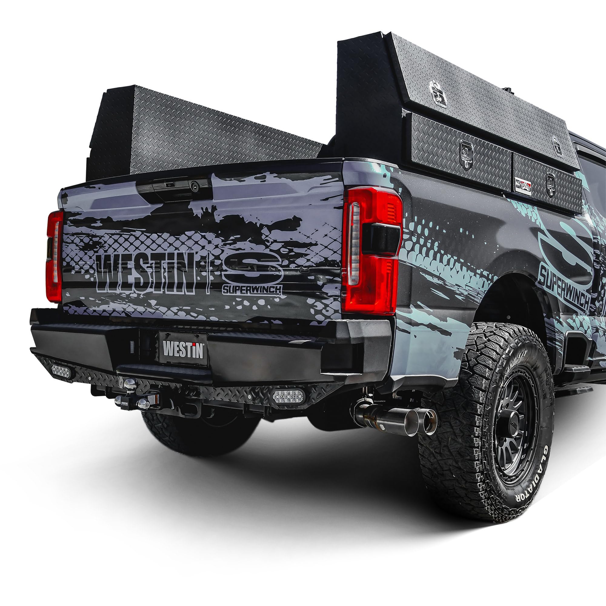 Westin HDX Bandit Rear Bumper 58-341205 fits 2023-2026 F-250 F-350 F-450 F-550 F-600 Super Duty