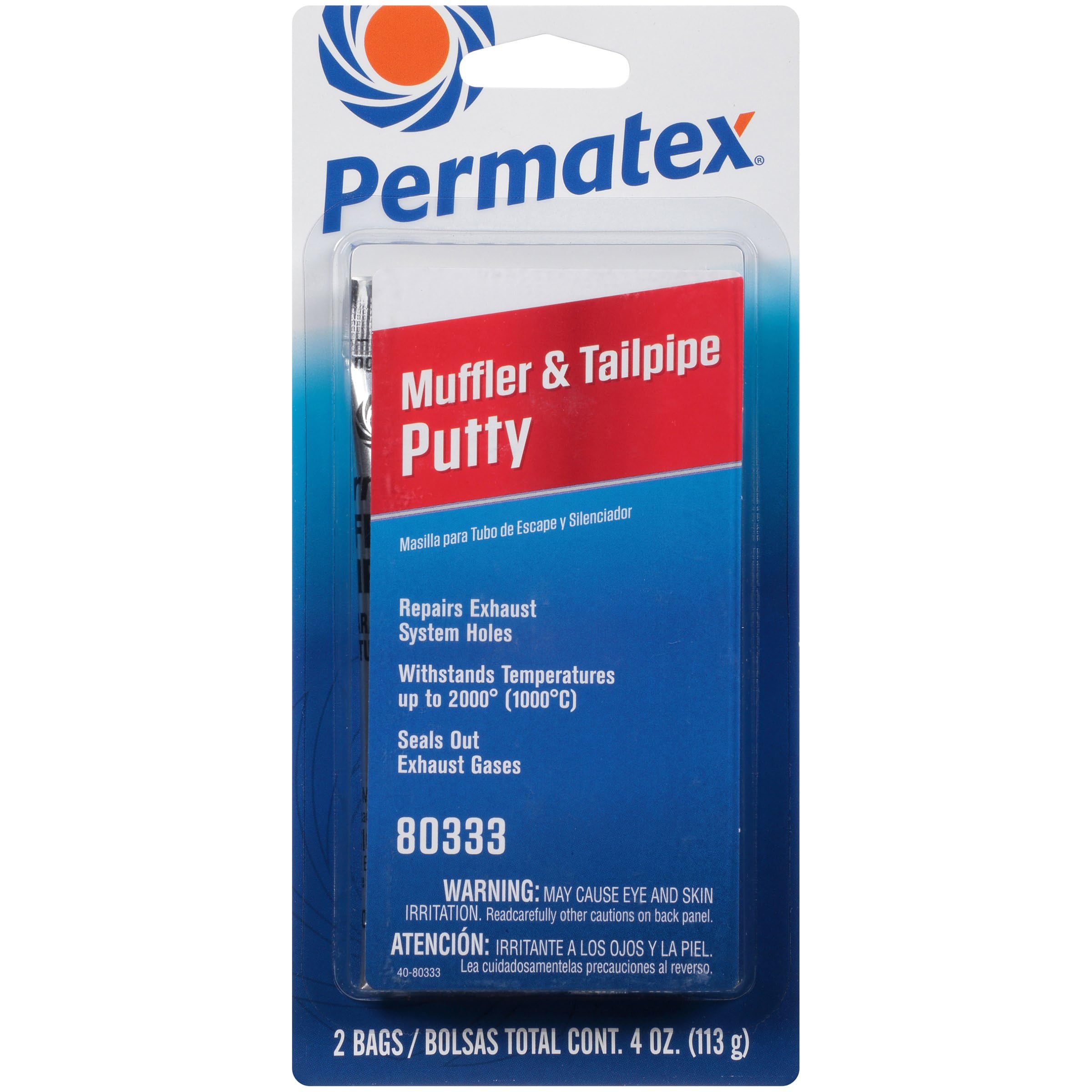 80333 Permatex Muffler and Tailpipe Putty, 4 oz. Factory