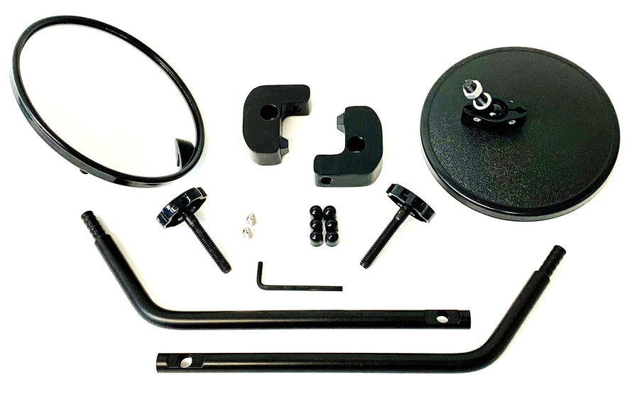 Door Mirror Hinge Mount for CJ/YJ Jeeps | Lange Originals Quick Removal Jeep Mirror