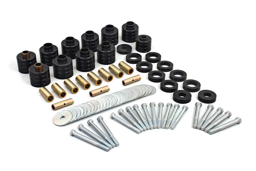 Daystar Body Lift Kit 1" (Includes All Hardware, Replaces Factory Mounts) Compatible with/Replacement for 1980-1986 Jeep CJ5