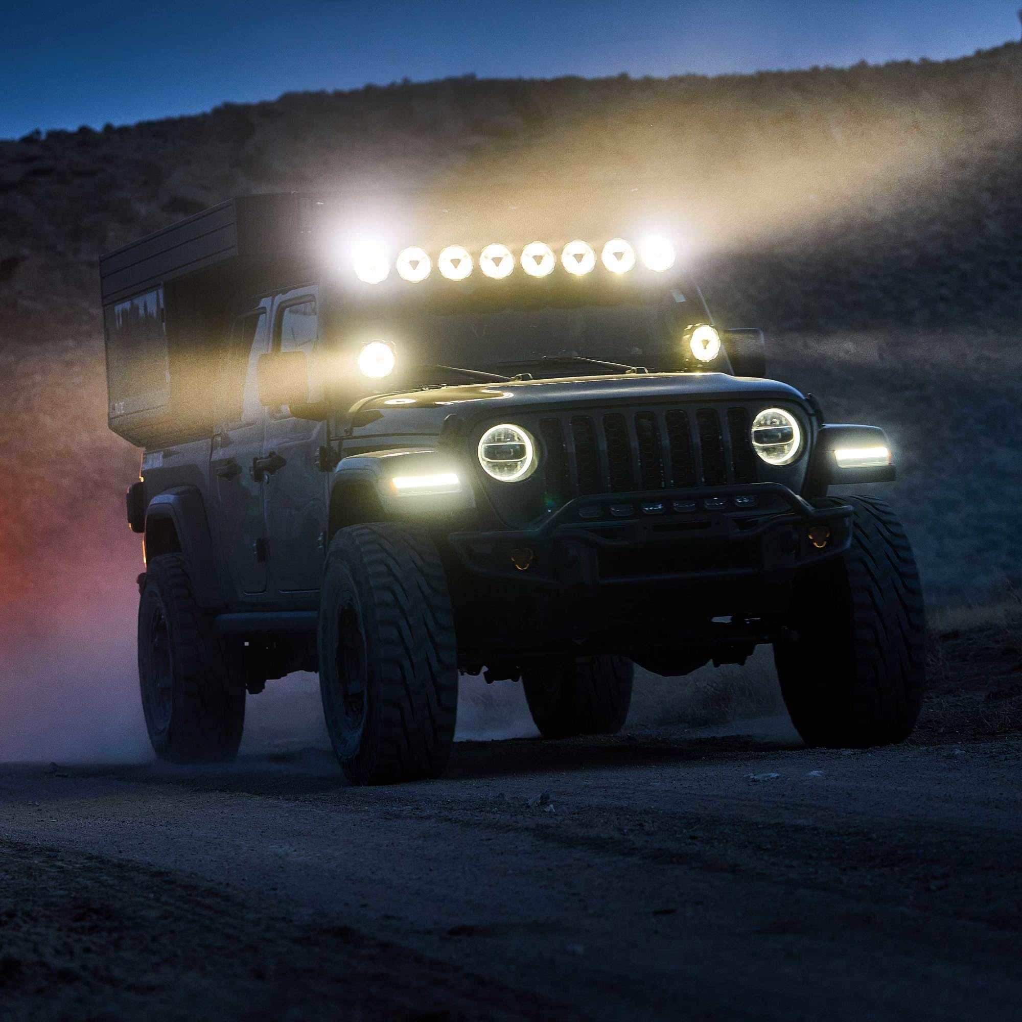 50" KC Hilites Gravity® Titan™ LED Light Bar - 8-Light