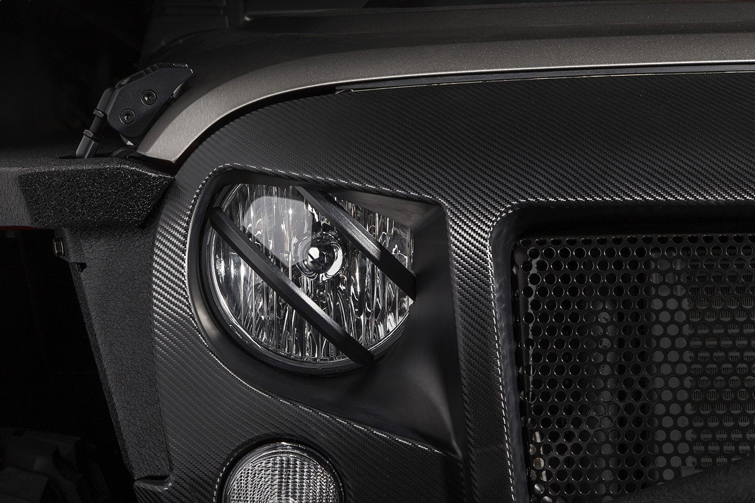 Rugged Ridge Elite Euro Guards Headlight for Jeep Wrangler JK/JKU | Pivotal | 11230.13 | Fits 2007-2018 Jeep Wrangler JK/JKU