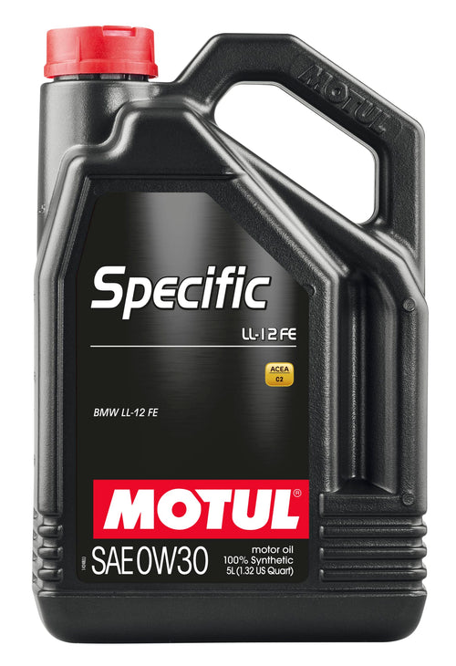 100% Synthetic Motul High Performance Engine Oil ACEA C2 BMW LL-12 FE+ 0W30 5L