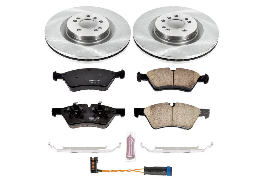 Power Stop Autospecialty KOE4640 Front Replacement Brake Kit-OE Brake Rotors & Ceramic Brake Pads