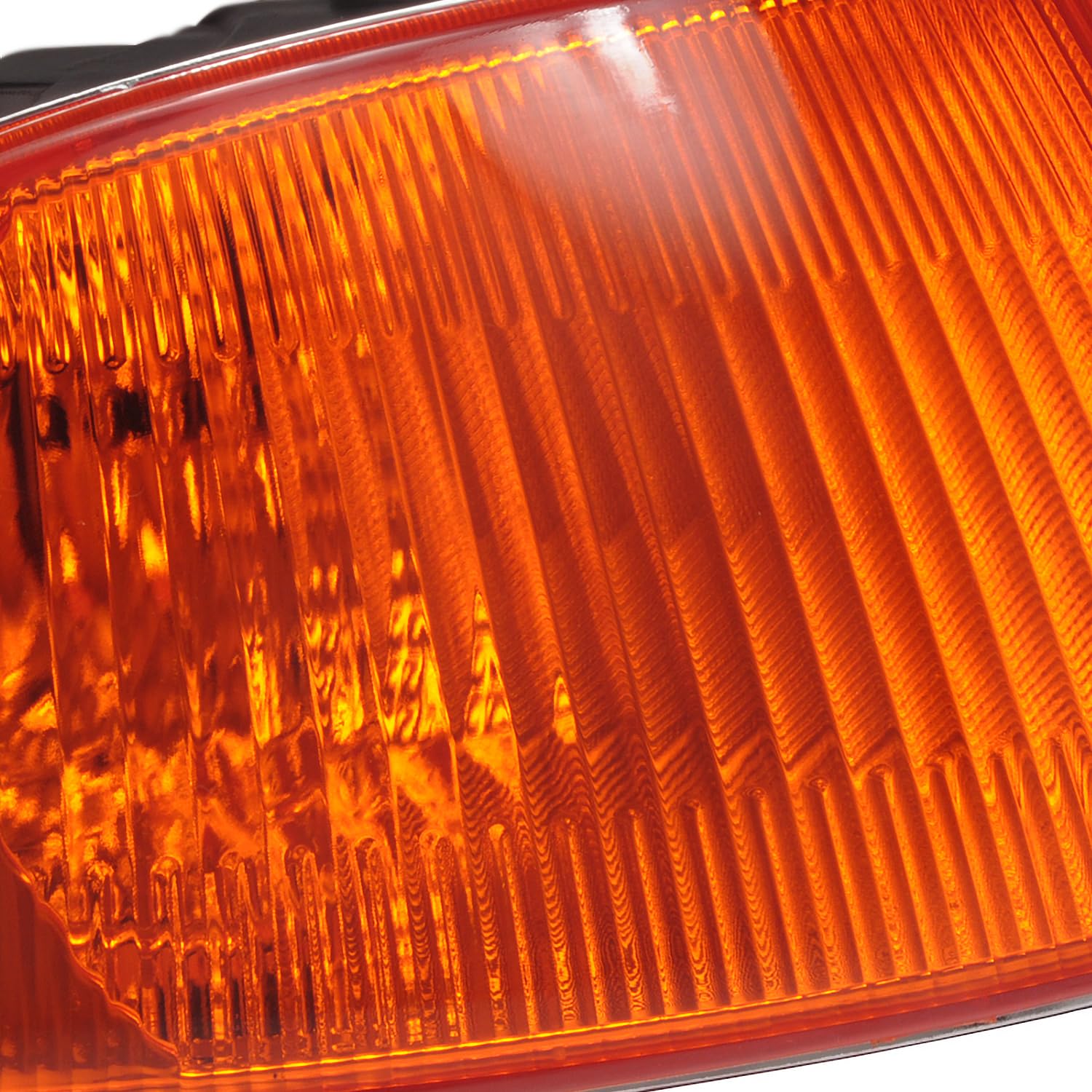 Black Headlights + Amber Corner Lights SPEC-D TUNING Compatible with 1992-1995 Honda Civic 2/3Dr EG Coupe Hatchback L+R Pair Head Light Lamp Assembly