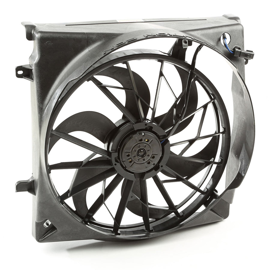 Omix-Ada 17102.61 | Omix Engine Cooling Fan Assembly, 2 Pin connector | OE Reference: 52079528AB | Fits 2002-2007 Jeep Liberty
