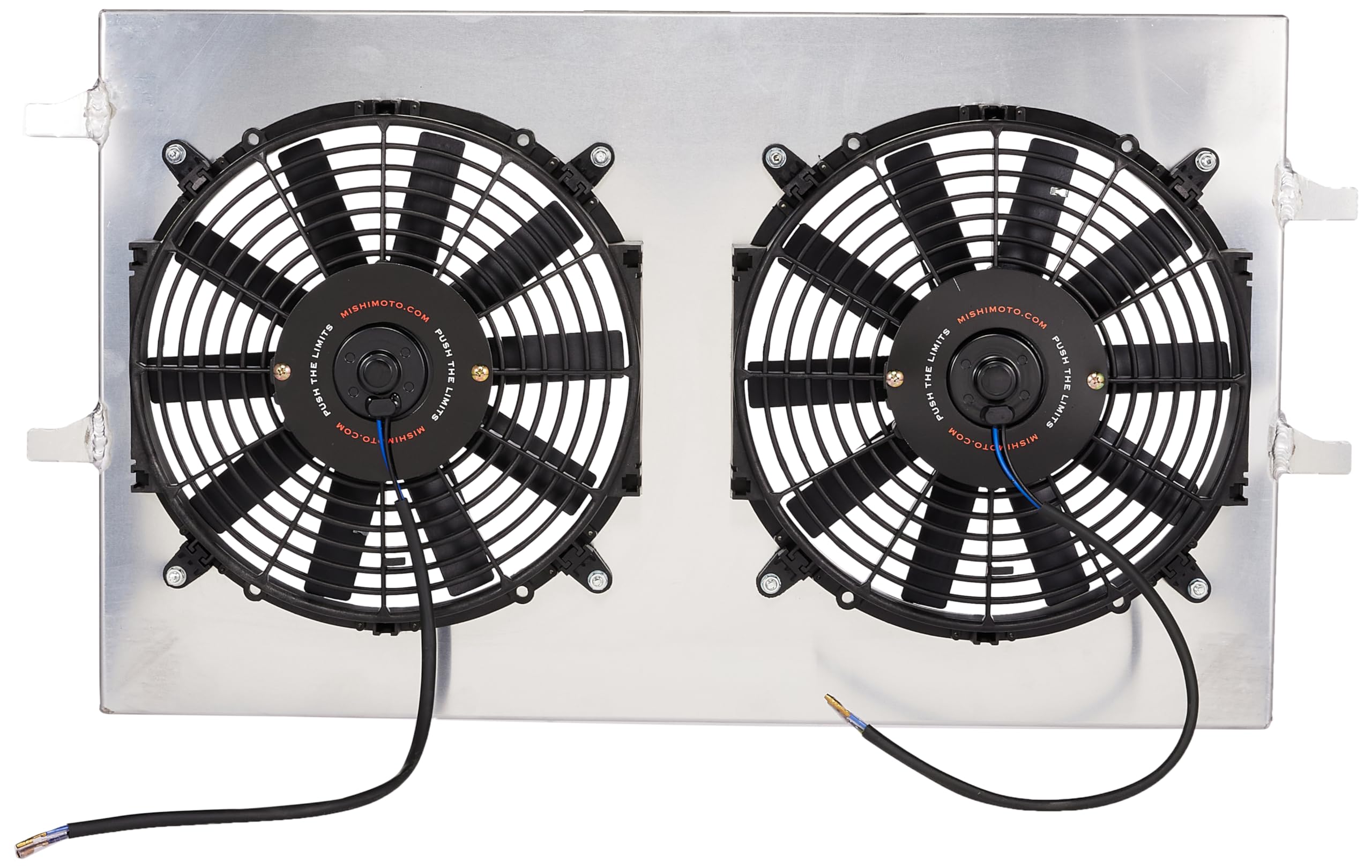 Mishimoto Performance Aluminum Fan Shroud MMFS-EVO-10 Fits Mitsubishi Lancer Evo X 2008-2015 Silver