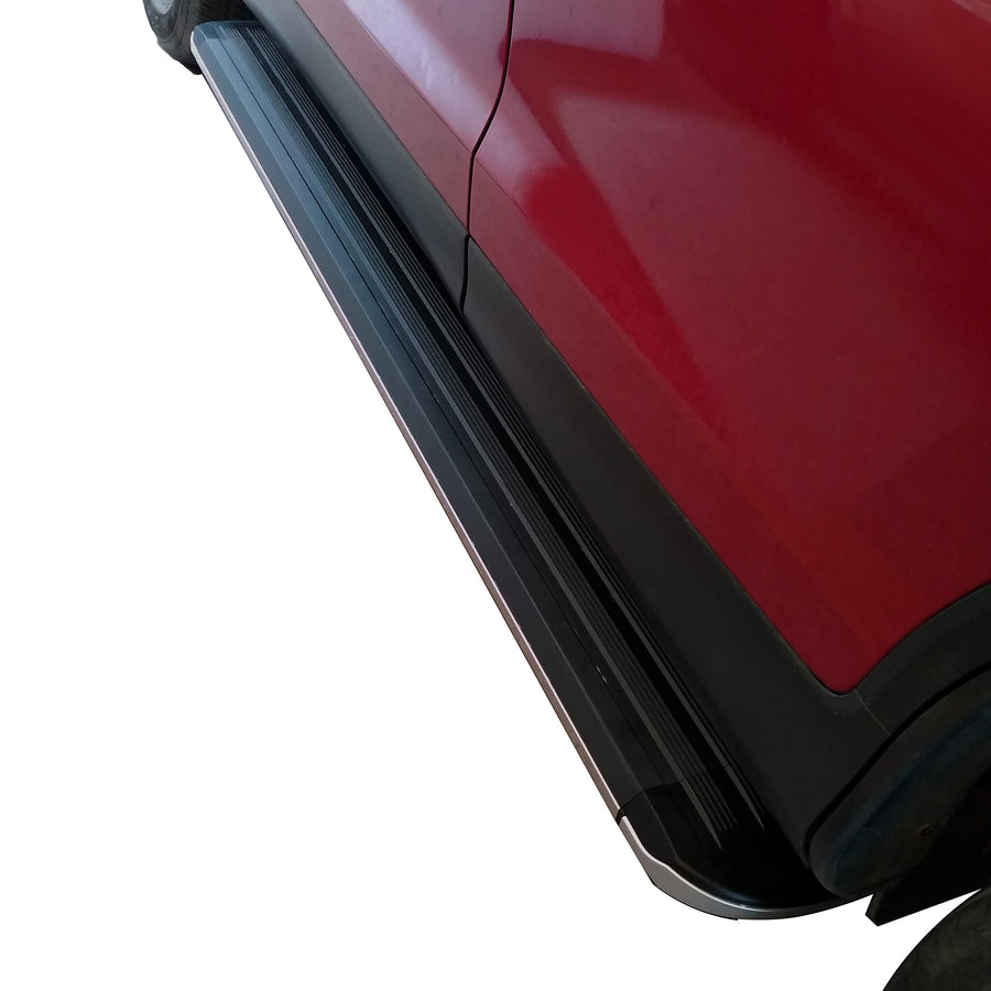 Exceed Black Horse Running Boards Compatible with 2010-2017 Chevrolet Equinox|2010-2017 GMC Terrain (Excludes Denali)-EX-CHEQ