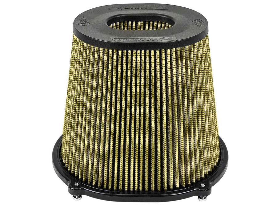 aFe POWER Intake Replacement Air Filter w/Pro GUARD 7 Oiled Media - 5" Inlet, 8" Tall - #72-91132