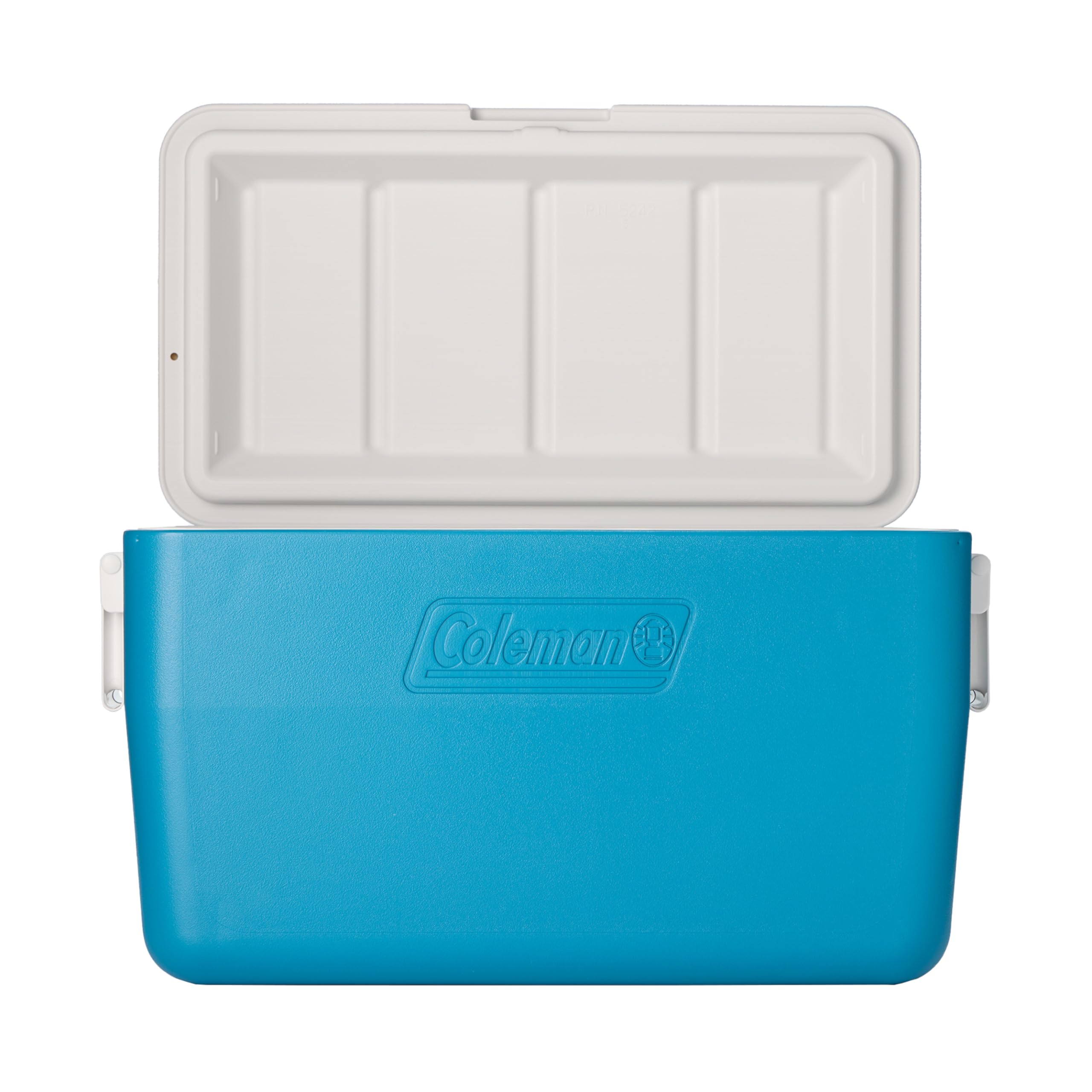 Coleman 48qt Chiller Insulated Portable Cooler with Ice Retention & Heavy-Duty Handles, Made in USA, Great for Camping, Tailgating, Parties, Sports, Concerts & More