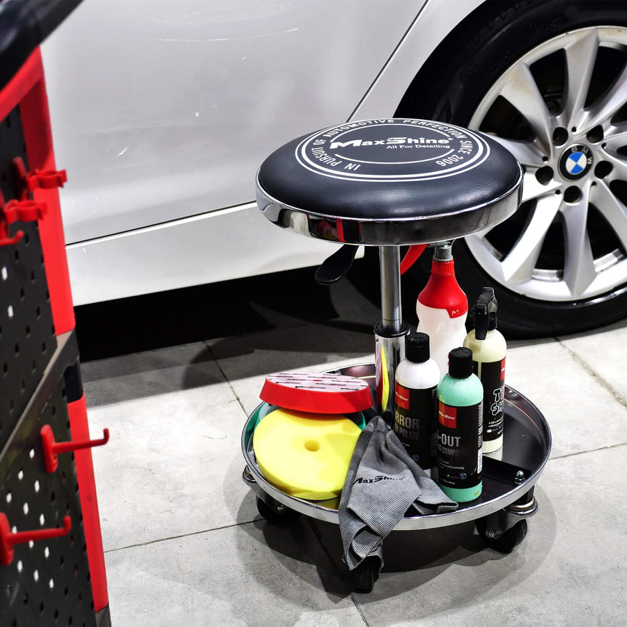 Detailing Stool MaxShine Premium - with Tool Tray