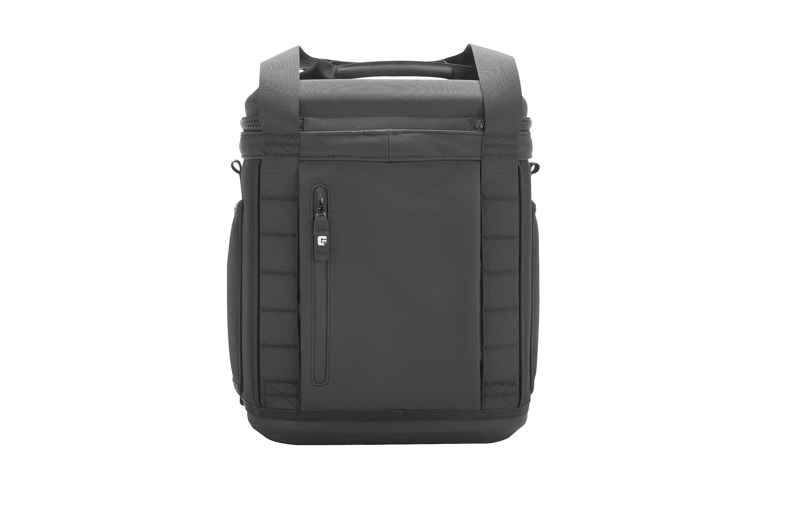 12 Grizzly Drifter Soft Sided Cooler |12 qt Flip-Top Cooler | Ice Chest for Beach Boat Camping Car Fishing Golf Hiking Hunting Lunch Picnic | Lightweight Portable Insulated Waterproof | Blackout