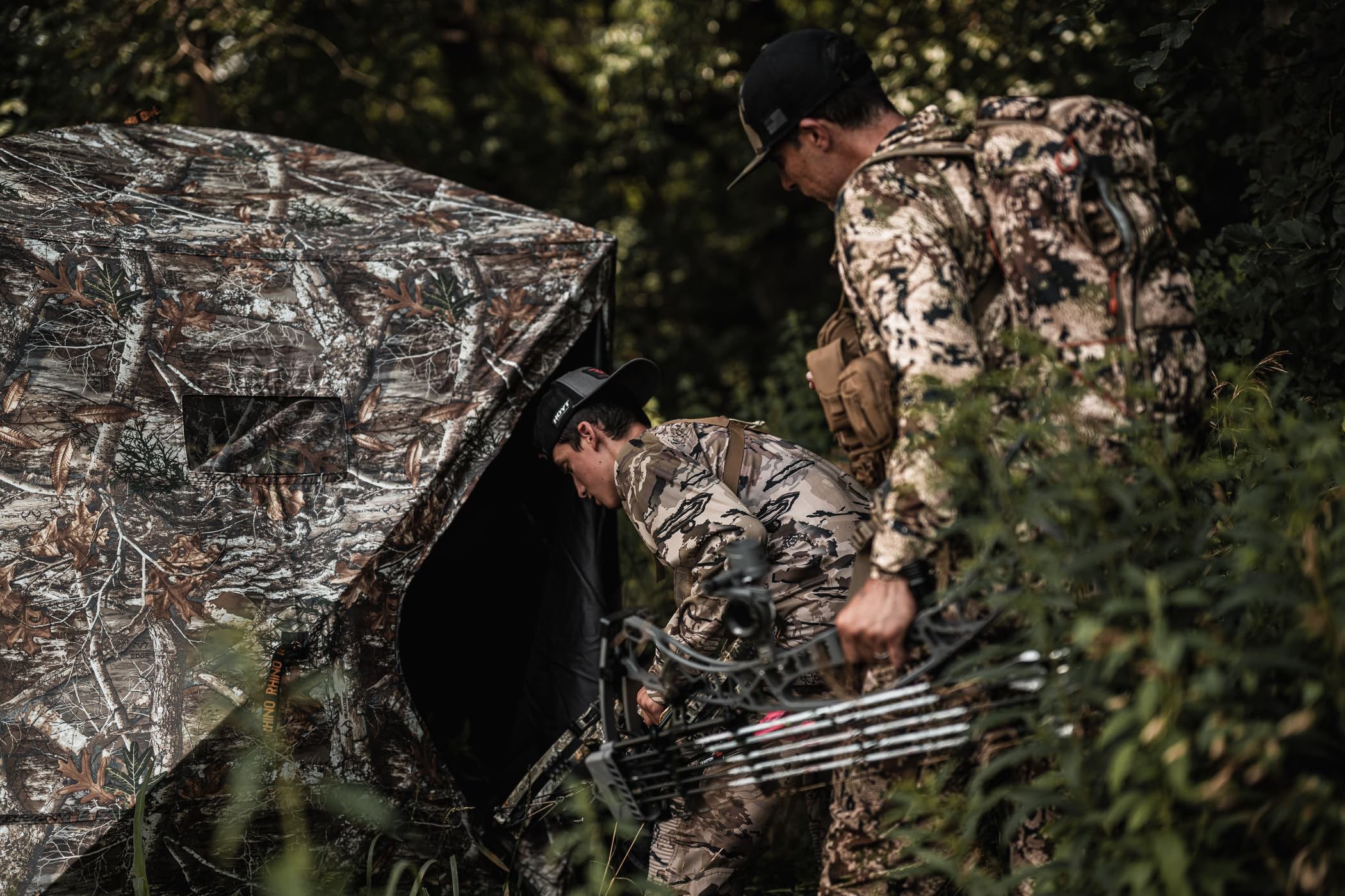 RB24 Pro Rhino Outdoors RTE-3 Man, 5 Hub Design. Realtree Edge 600D