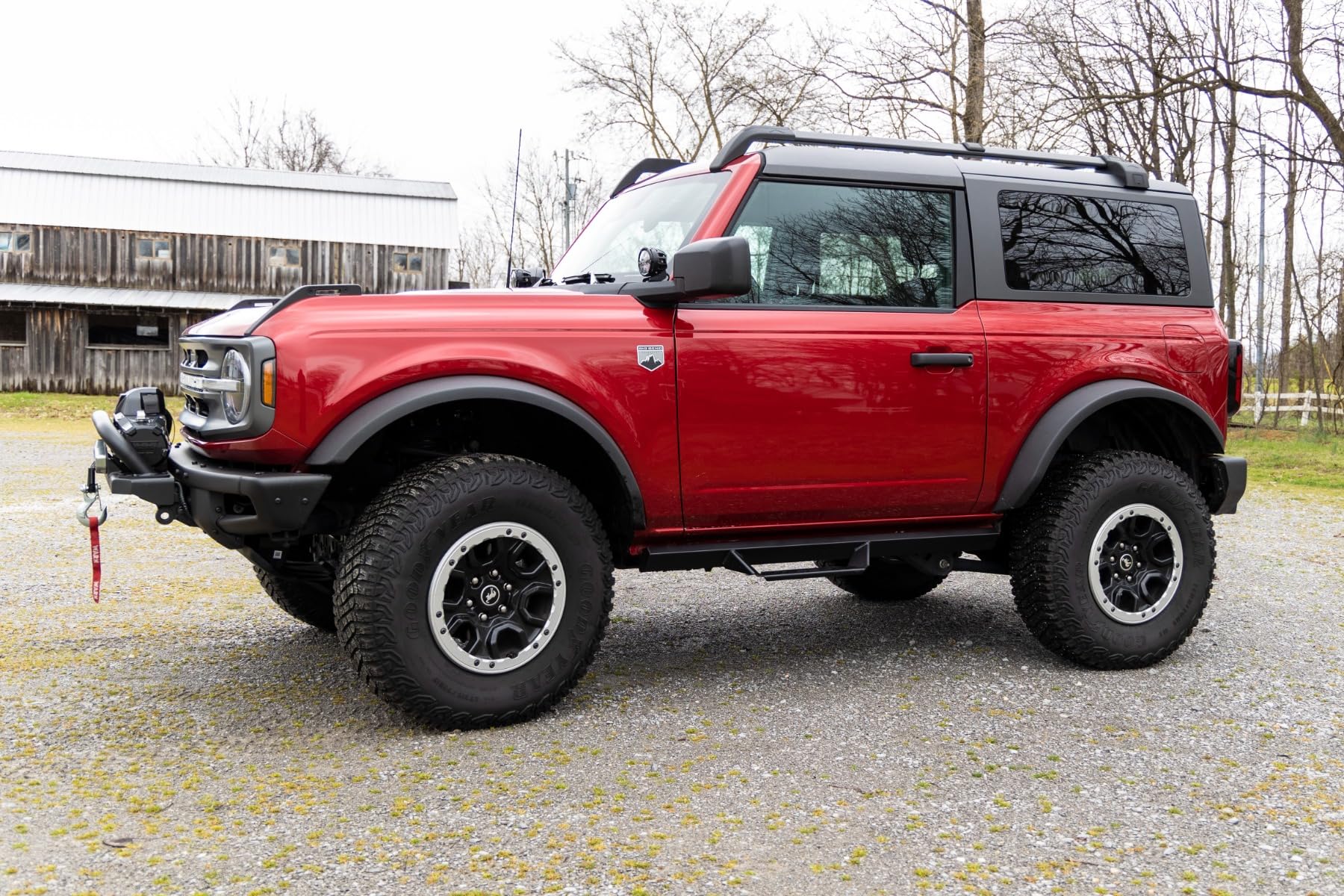 2.5" Lift Kit Rough Country for 2021-2024 Ford Bronco 4WD | Sasquatch - 51071