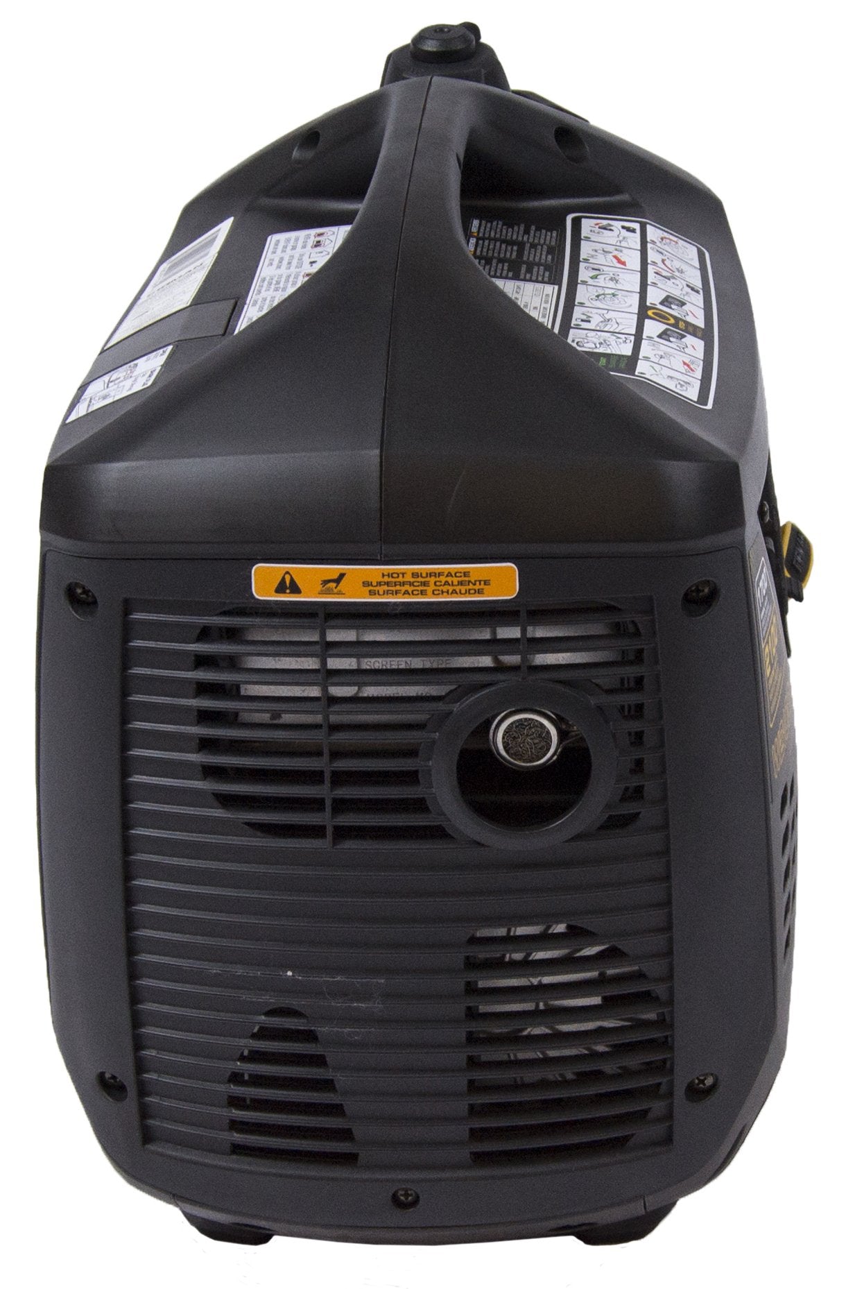 Whisper Series Firman 1700/2100 Watt Inverter Generator, Yellow
