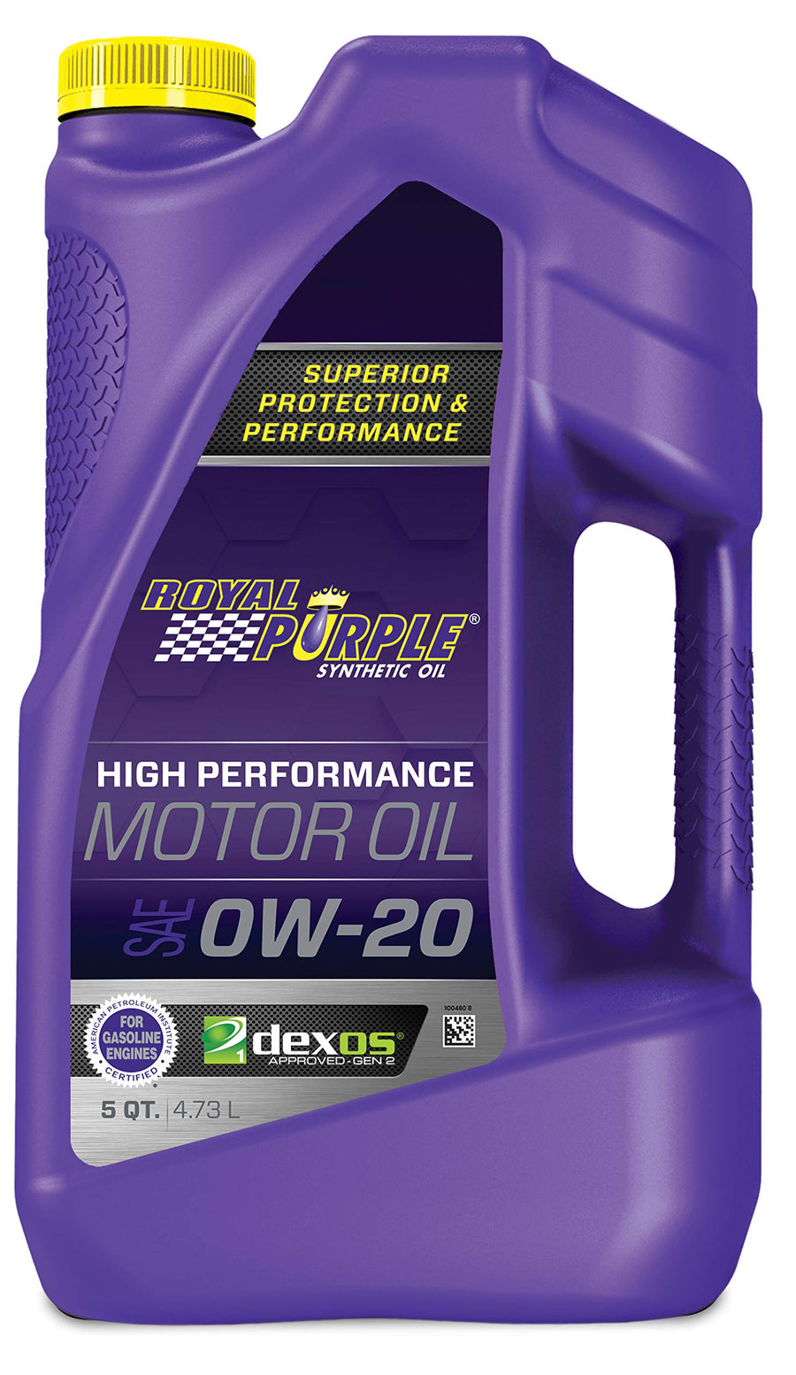 Royal Purple SAE 0W-20 API-Licensed High Performance Synthetic Motor Oil - 5 qt. ROY51020