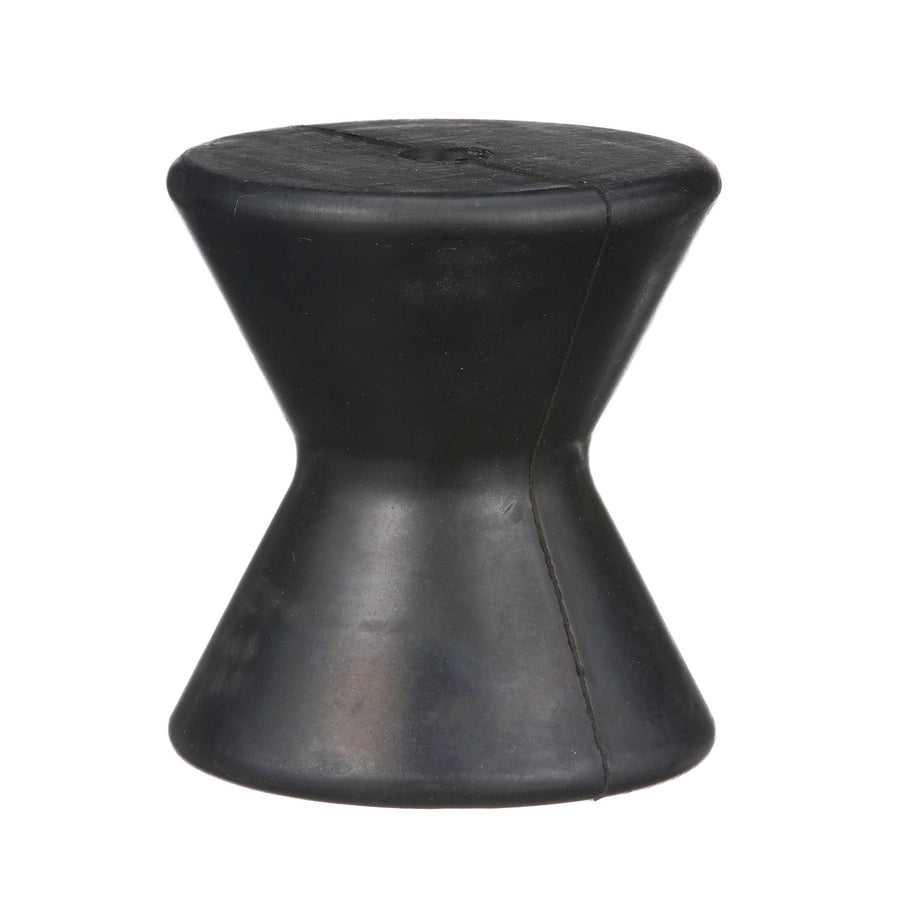 Boat Trailer Attwood Rubber Bow Roller, Black, 4 Inches 11209-1