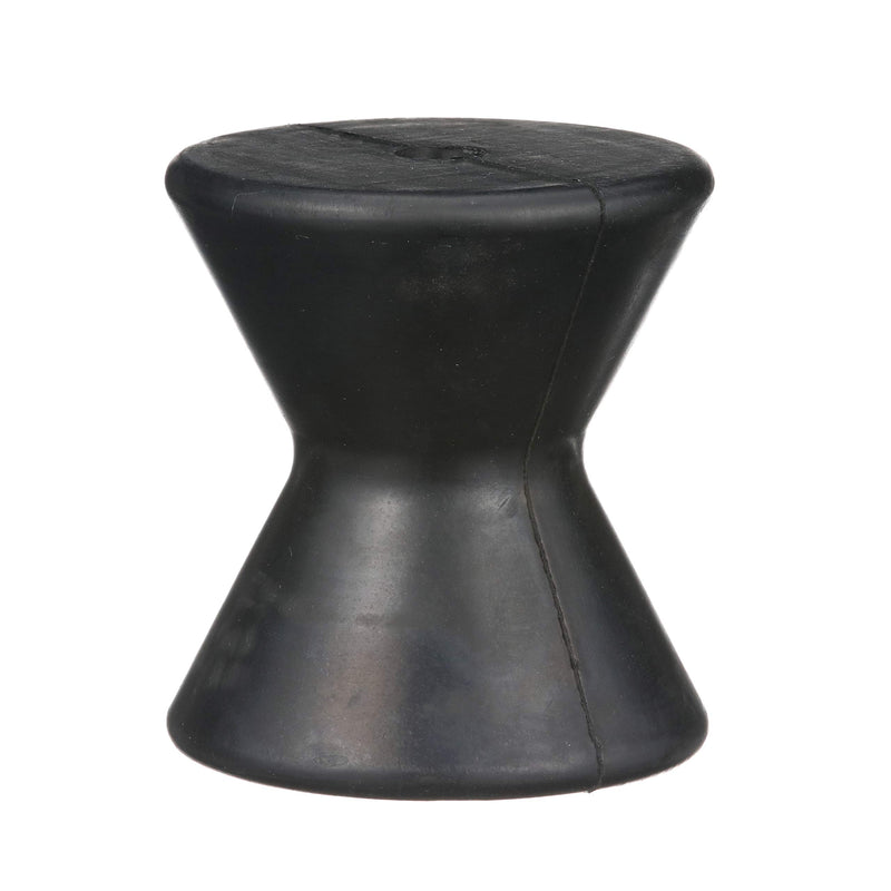 Boat Trailer Attwood Rubber Bow Roller, Black, 4 Inches 11209-1