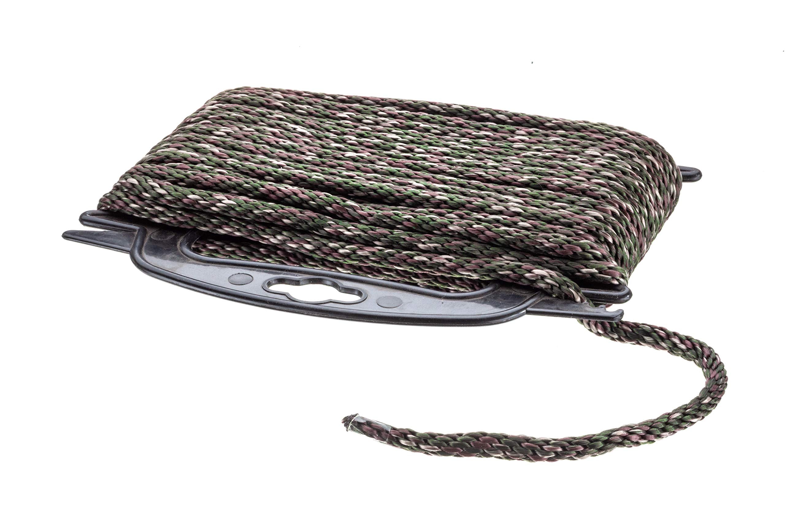 Hollow Diamond-Braided Attwood 11719-2 Polypropylene Cord, Camoflauge Multifilament