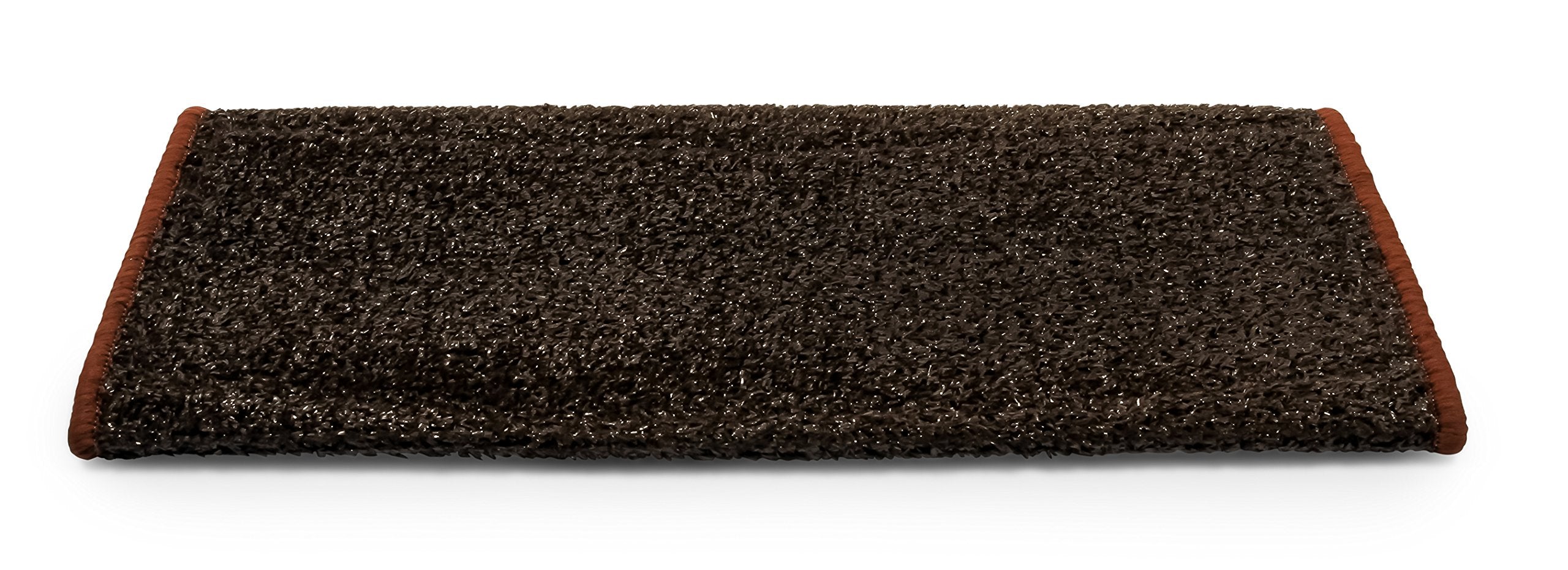 RV Step Rug Camco 42949 (Premium Radius Wrap Around Step Rug, Turf Material (22" Wide) - Brown)