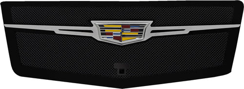 2015-2020 Escalade T-Rex Grilles Upper Class Series Main Grille, Black with Brushed Center Trim Piece, 1 Pc, Replacement, Fits Vehicles with Camera - PN #51189