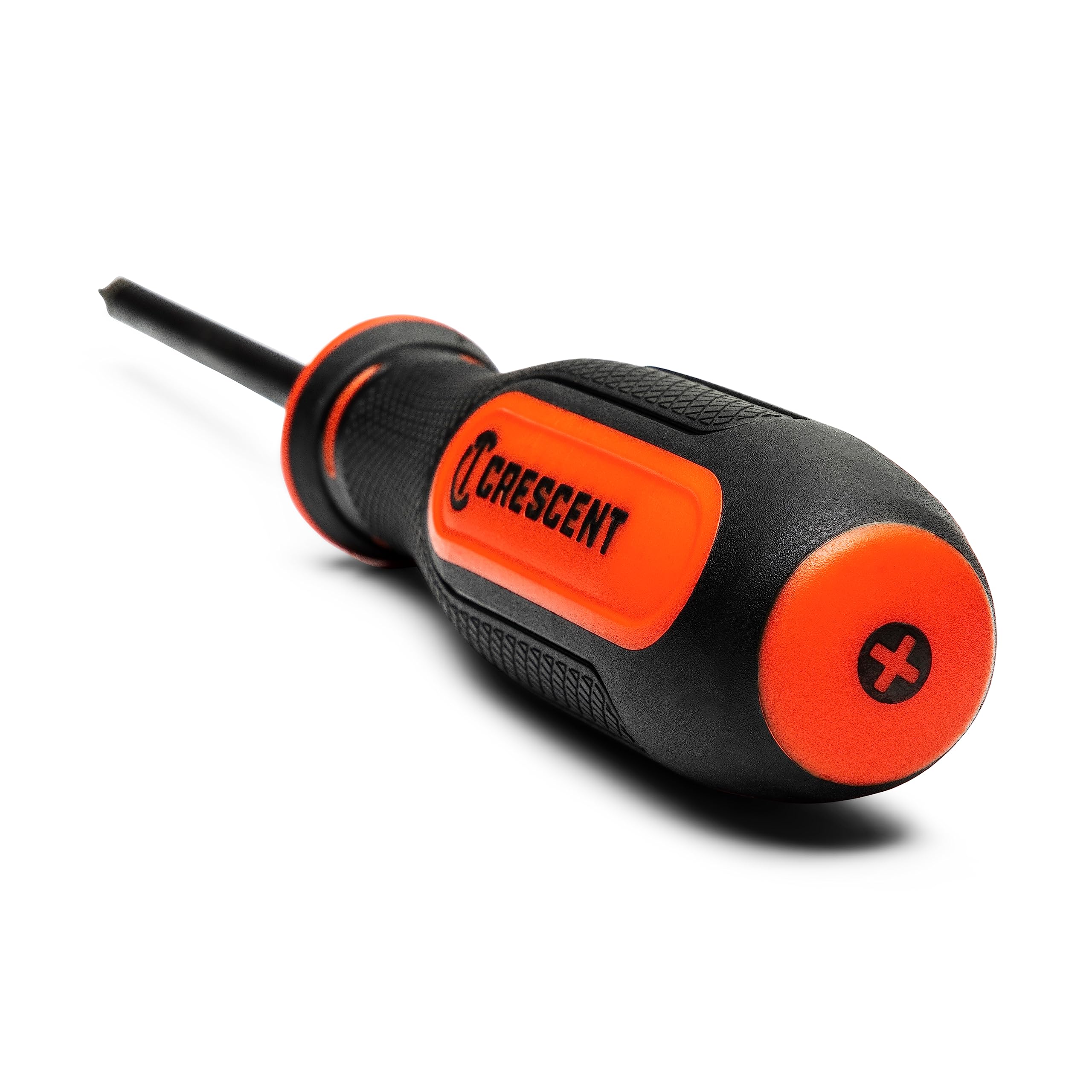 4PC Diamond Tip Crescent Dual Material Screwdriver Set with Phillips and Slotted Screwdrivers - CDTSET4PC