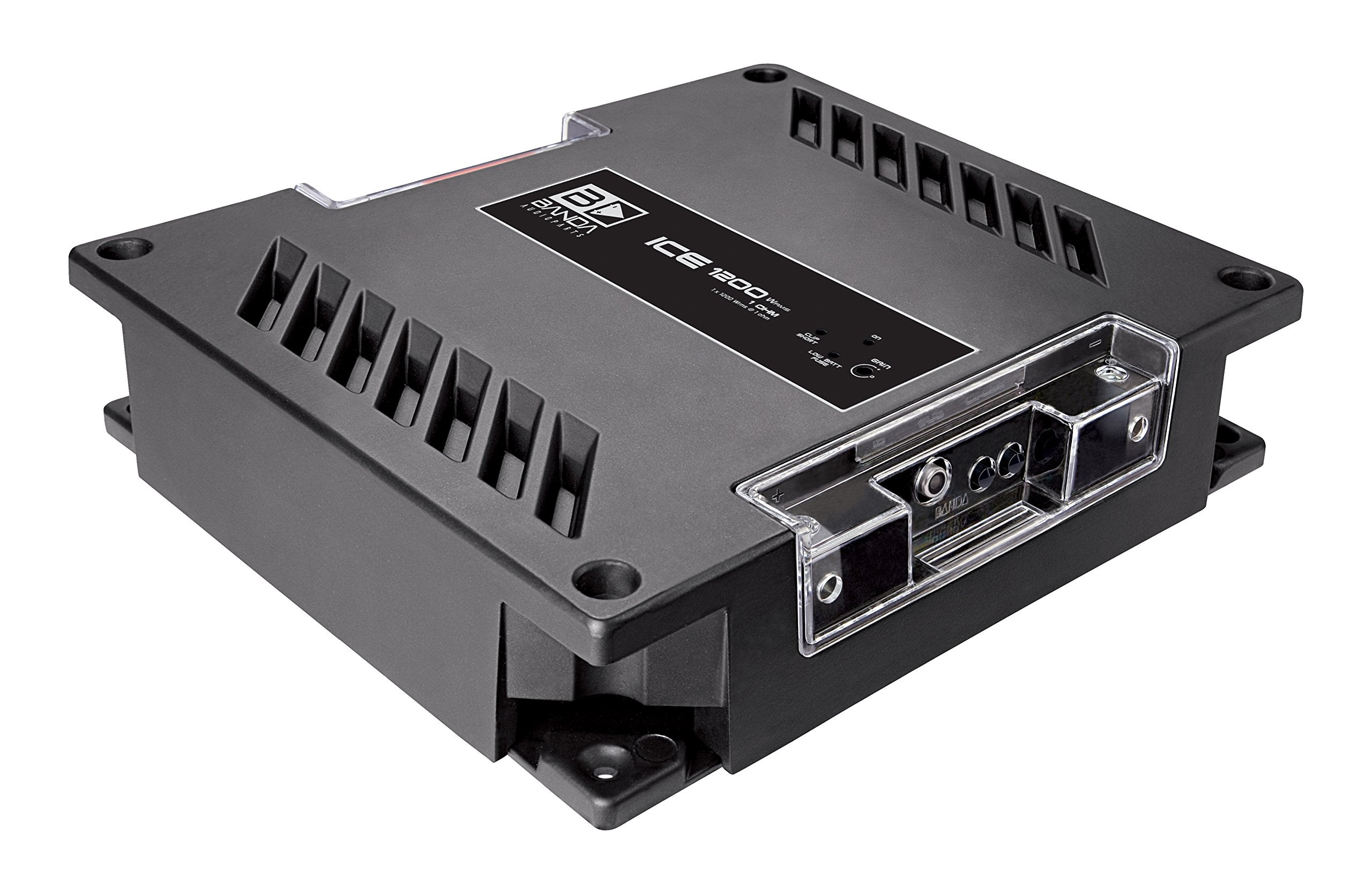 Banda Ice 1201-1200 Watt Mono Class D Car Amplifier Audioparts