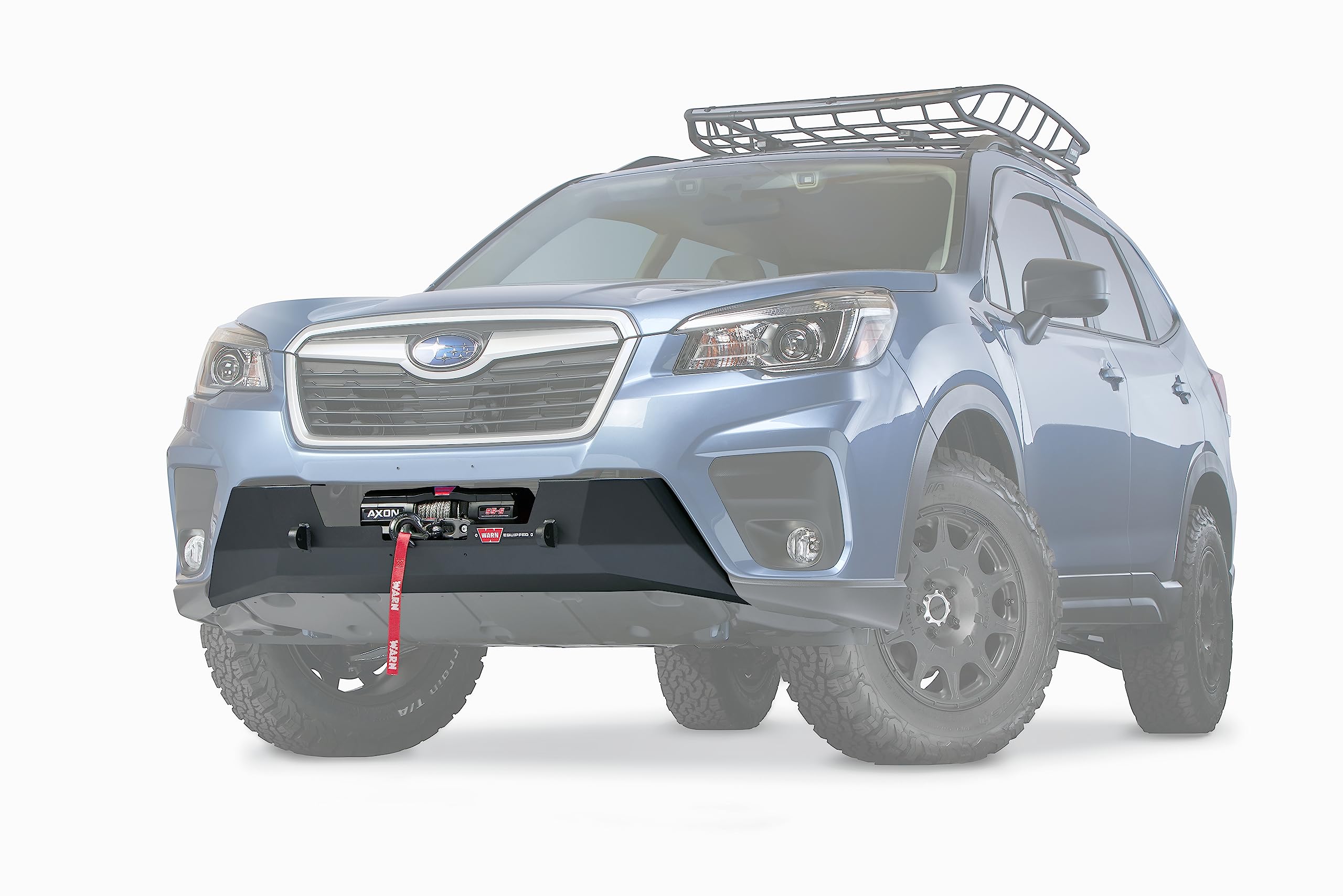 Semi-Hidden WARN 106413 Winch Mounting Kit, Fits: Subaru Forester (2019+)