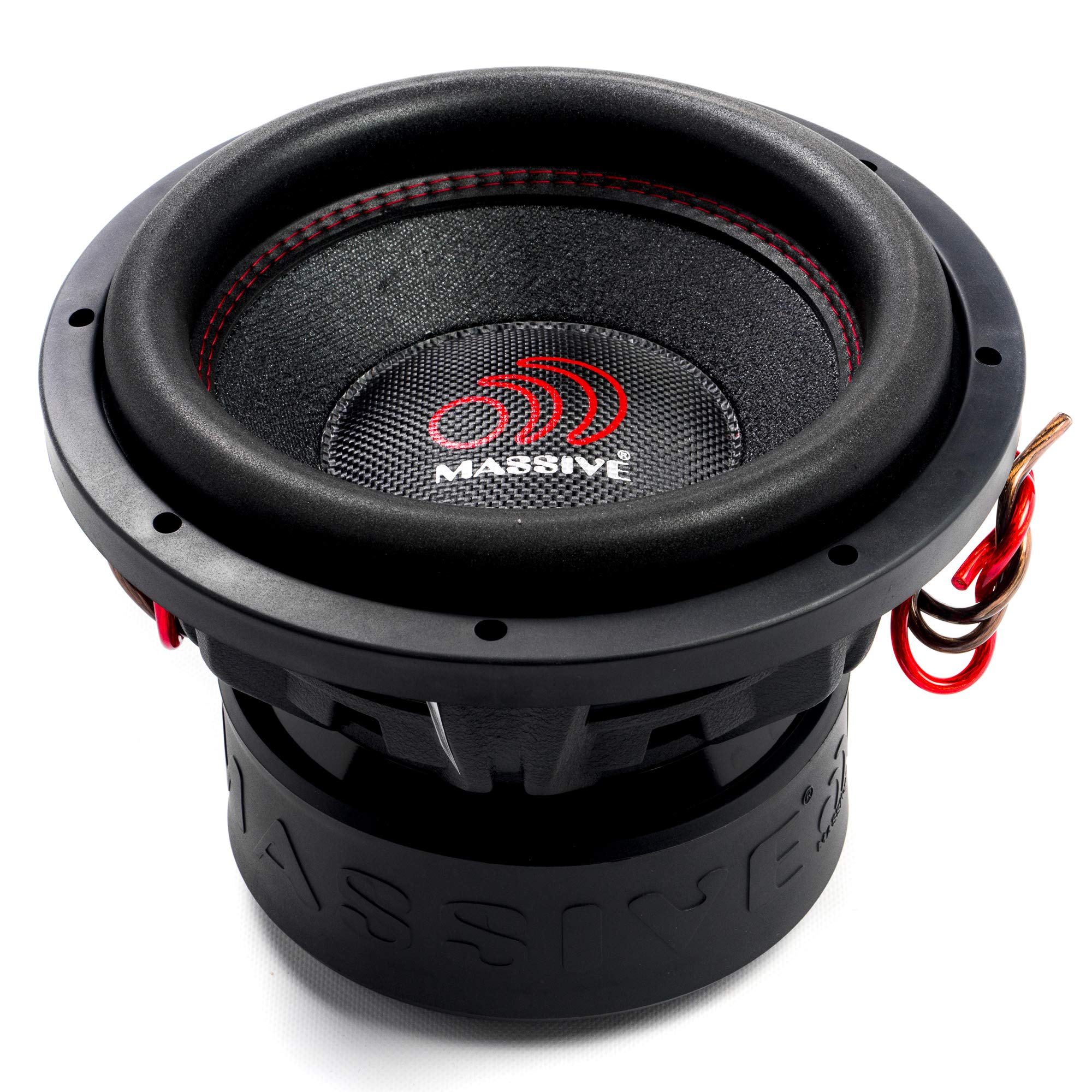 10" Massive Audio 3000 Watt Subwoofer Dual 4 Ohm Competition SUMMOXL104