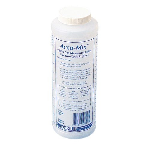 Accu-Mix Sea Dog 588614 Oil to Gas Measuring Bottle, Quart