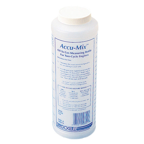 Accu-Mix Sea Dog 588614 Oil to Gas Measuring Bottle, Quart