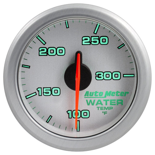 2-1/16" Water Temp Auto Meter 9154-UL, 100-300`F, Airdrive, Silver