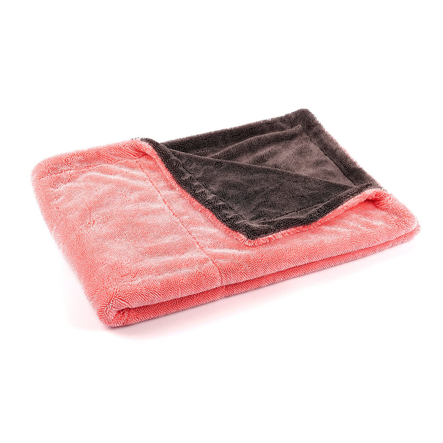24" x 36" Maxshine Universal Pink Car Drying Towel – 1200 GSM Rinse-Free Double-Sided Microfiber – Plush, Super Absorbent Towel for Car Wash & Detailing