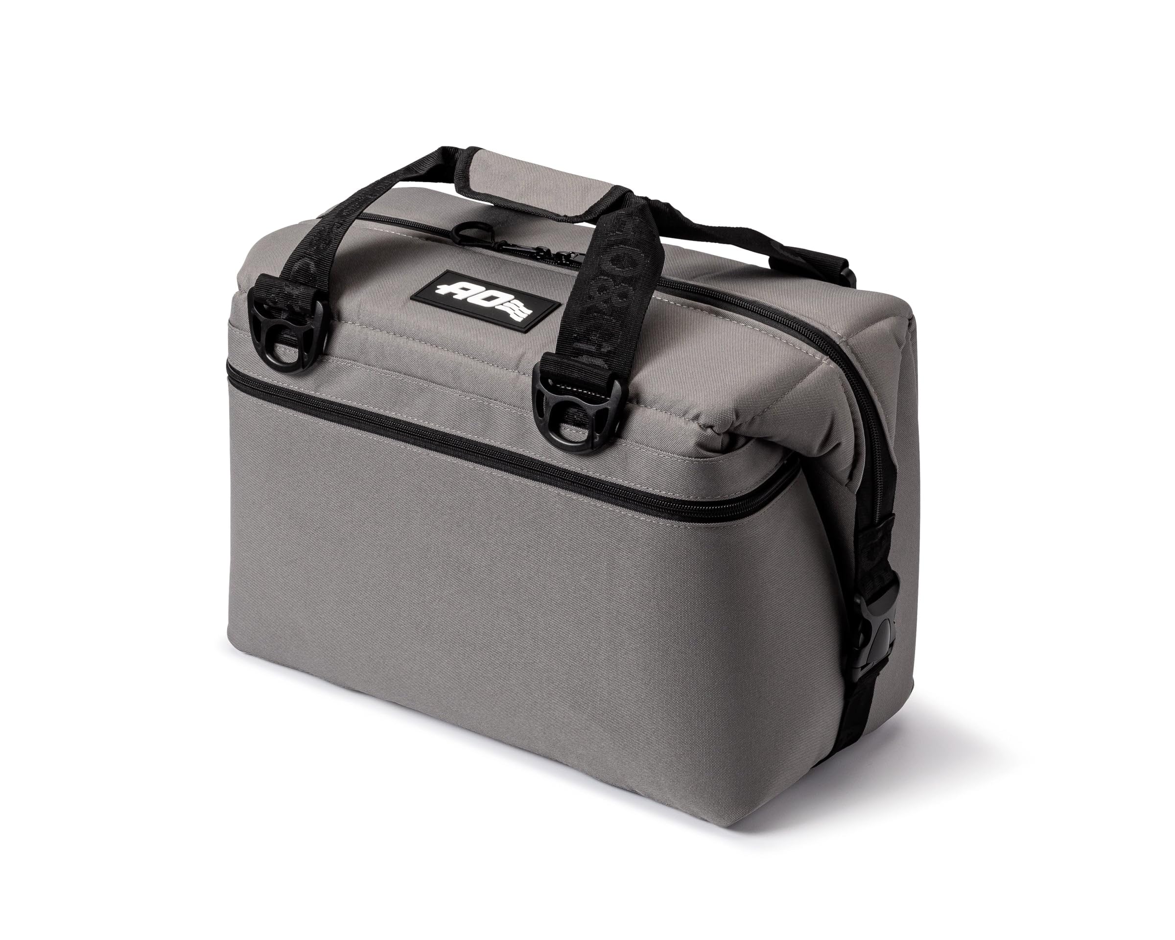 Coolers AO Original Soft-Sided Cooler Bag, Leak-Proof, Insulated, Lightweight, Charcoal, 24-Can