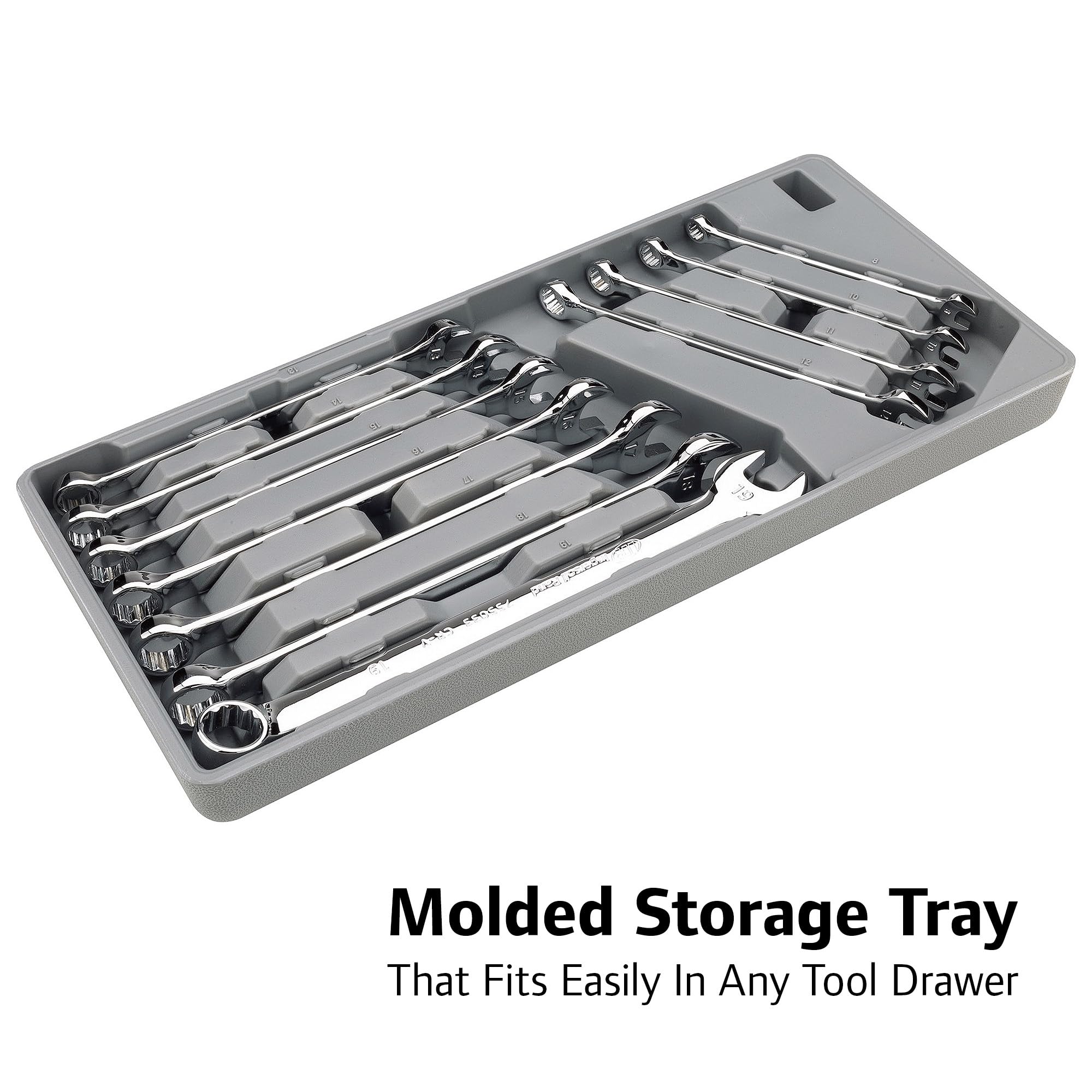 11 Pc. Ingersoll Rand Long Pattern Combination Wrench Set - Metric- 752057