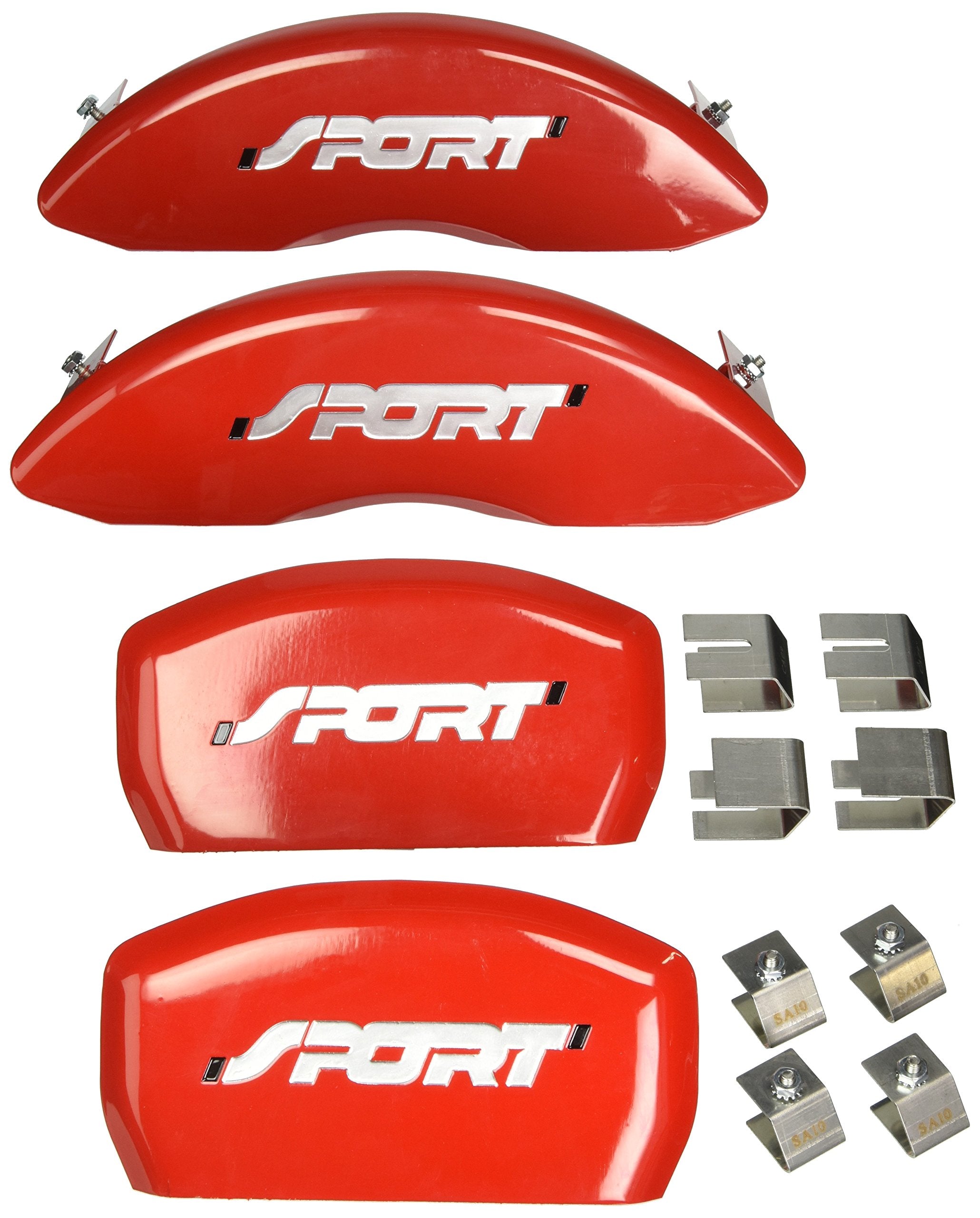 Caliper Covers MGP 10229SSP1RD Cover Caliper
