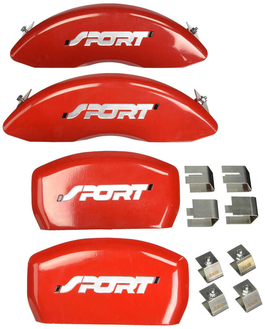 Caliper Covers MGP 10229SSP1RD Cover Caliper