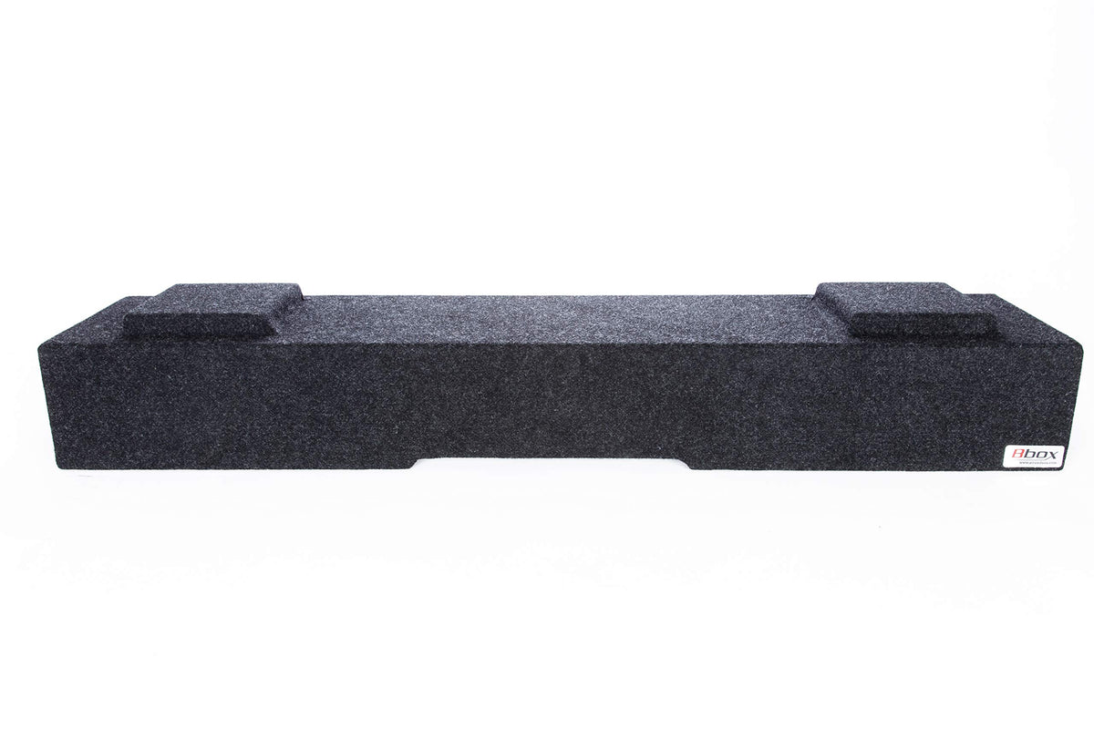 Atrend Bbox Dual 10” A144-10CP Sealed Subwoofer Enclosure Fits 2014-2018 Chevrolet / GMC- Silverado / Sierra Extended Cab, Charcoal