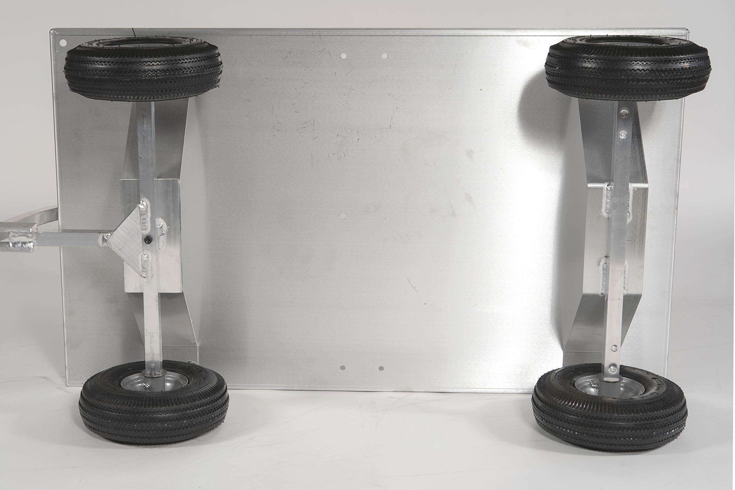 Commercial Grade Aluminum Pull Wagon-Lightweight-No Rust-Made in USA
